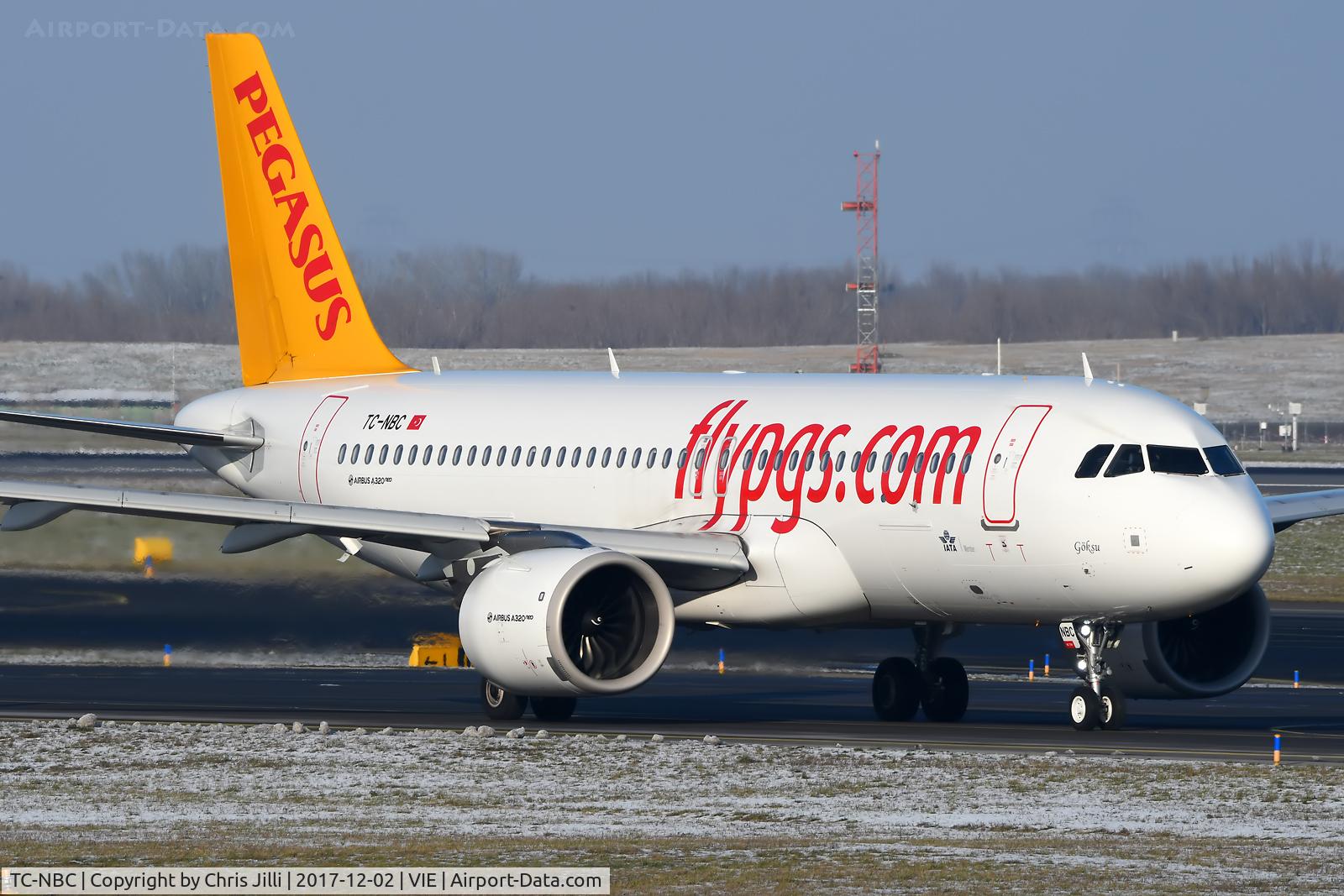 TC-NBC, 2016 Airbus A320-251N C/N 7185, Pegasus