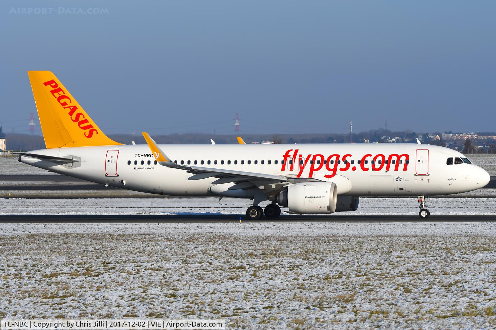 TC-NBC, 2016 Airbus A320-251N C/N 7185, Pegasus