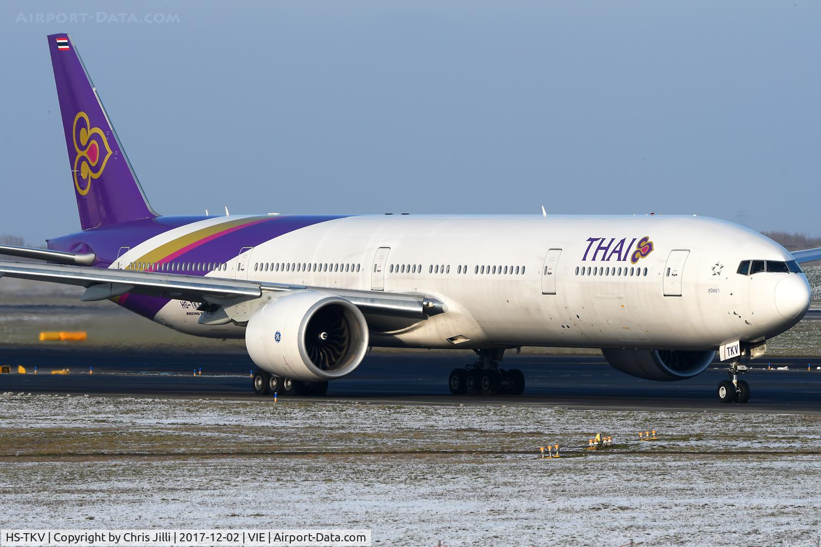 HS-TKV, 2014 Boeing 777-3D7/ER C/N 42111, Thai Airways