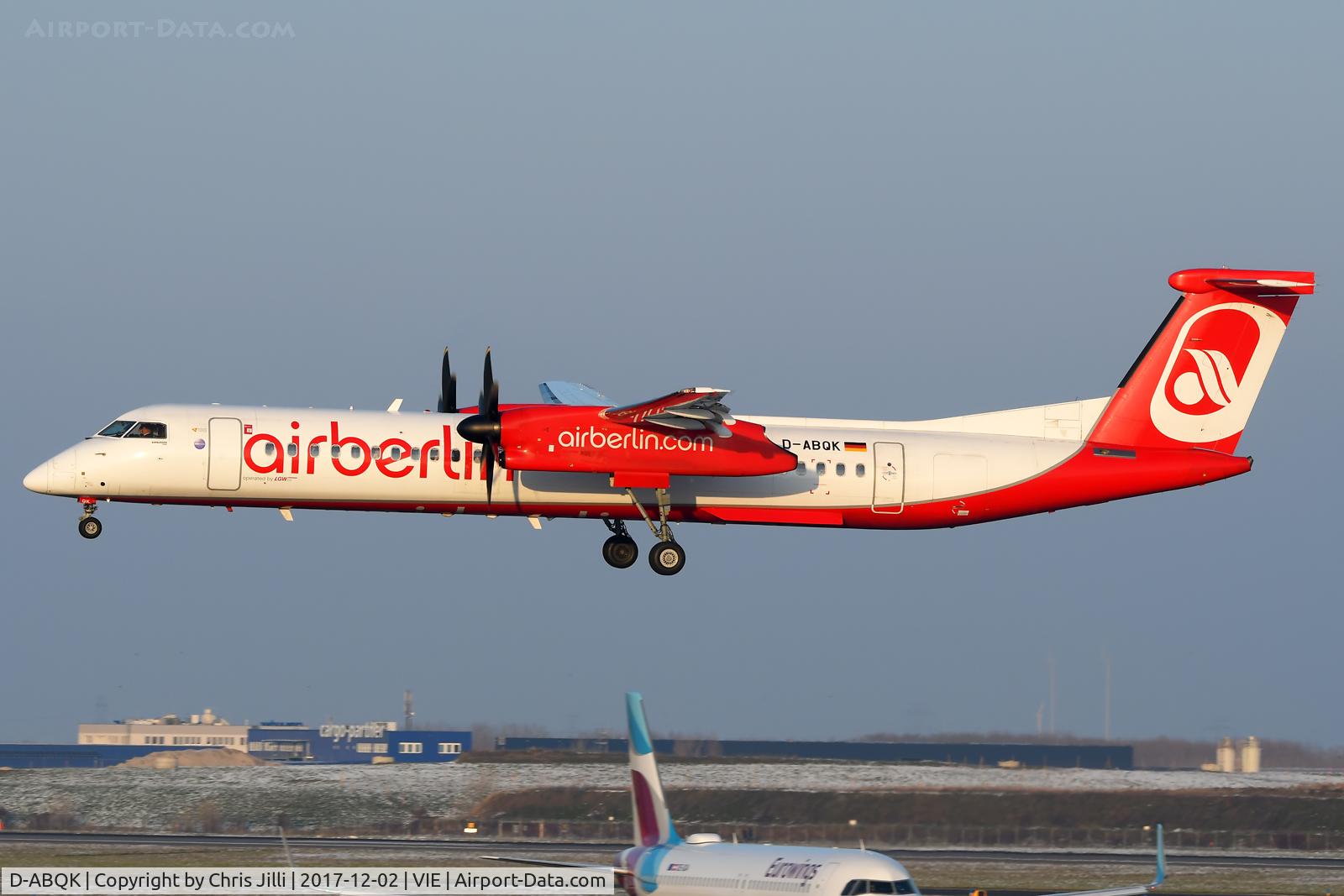 D-ABQK, 2009 De Havilland Canada DHC-8-402Q Dash 8 Dash 8 C/N 4265, Air Berlin