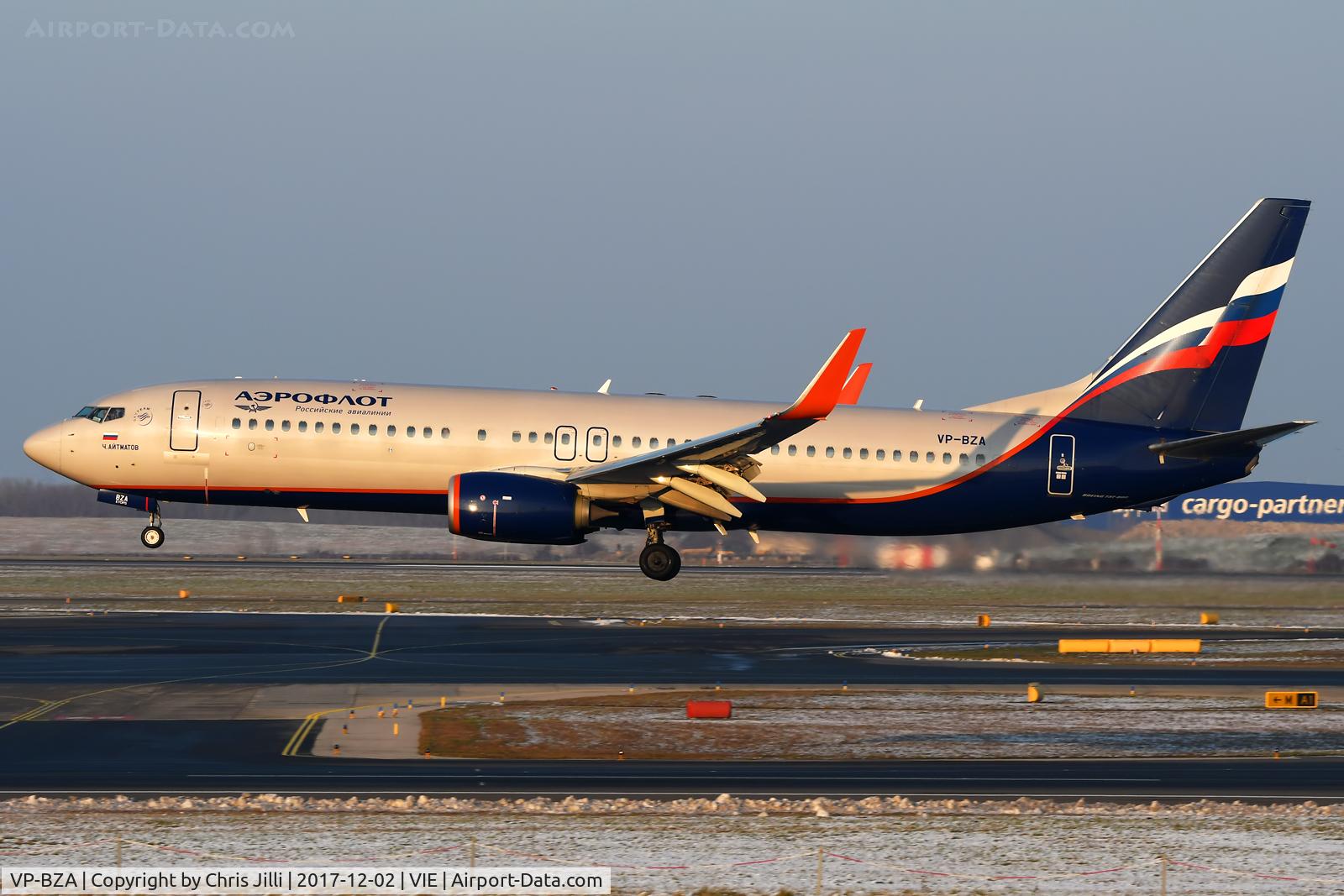 VP-BZA, 2014 Boeing 737-8LJ C/N 41198, Aeroflot