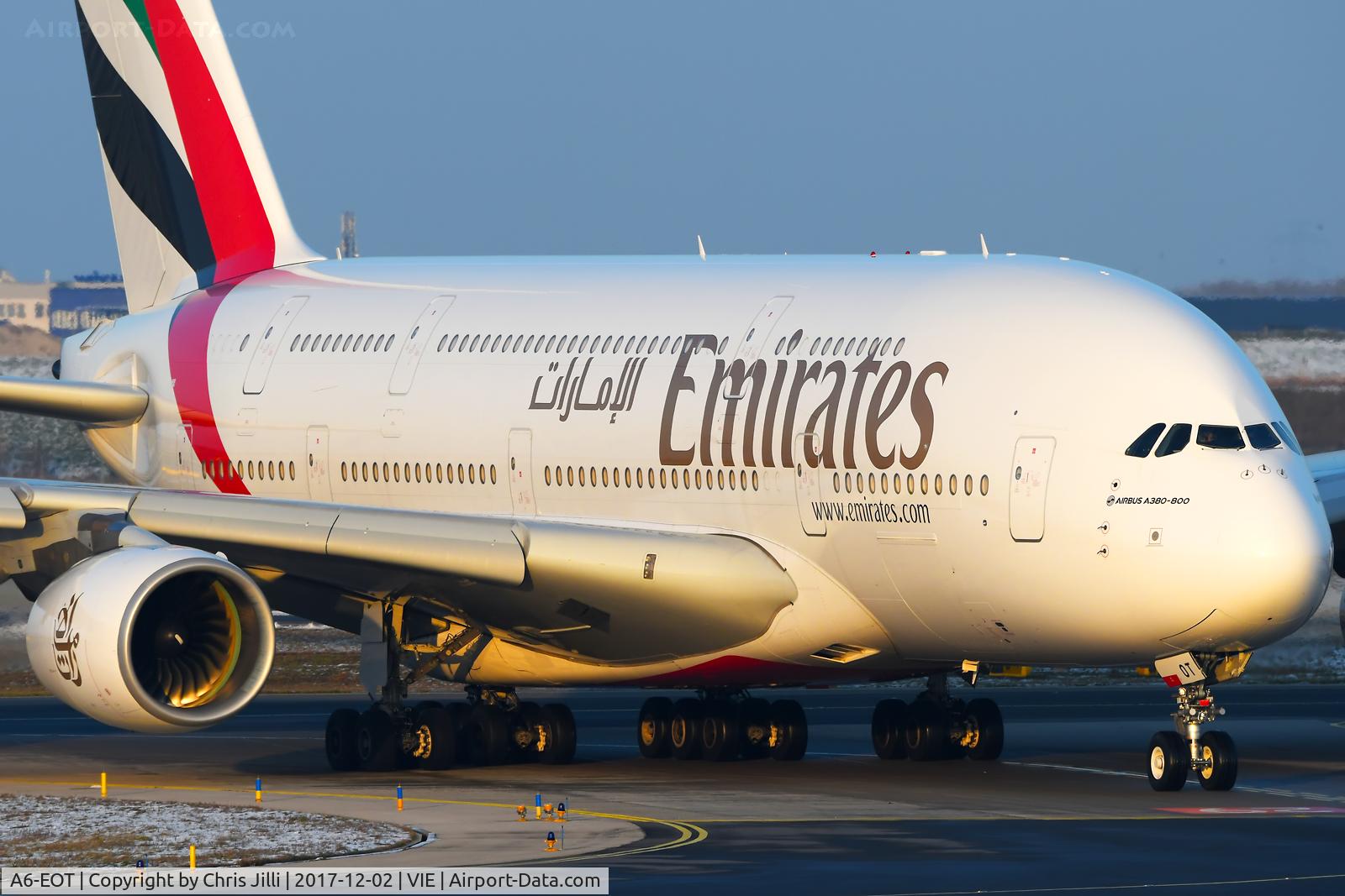 A6-EOT, 2015 Airbus A380-861 C/N 204, Emirates