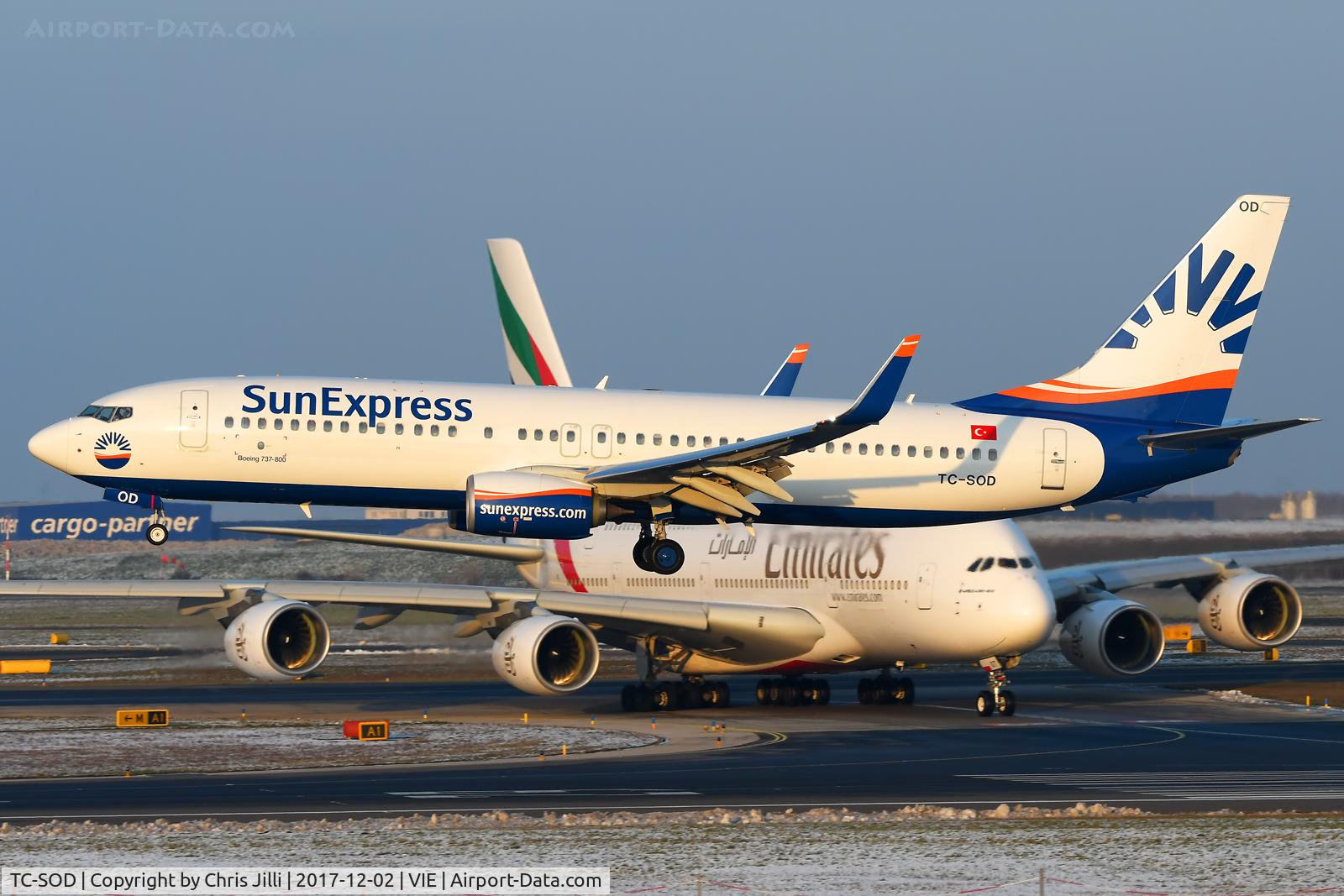 TC-SOD, 2017 Boeing 737-8HC C/N 61176, SunExpress