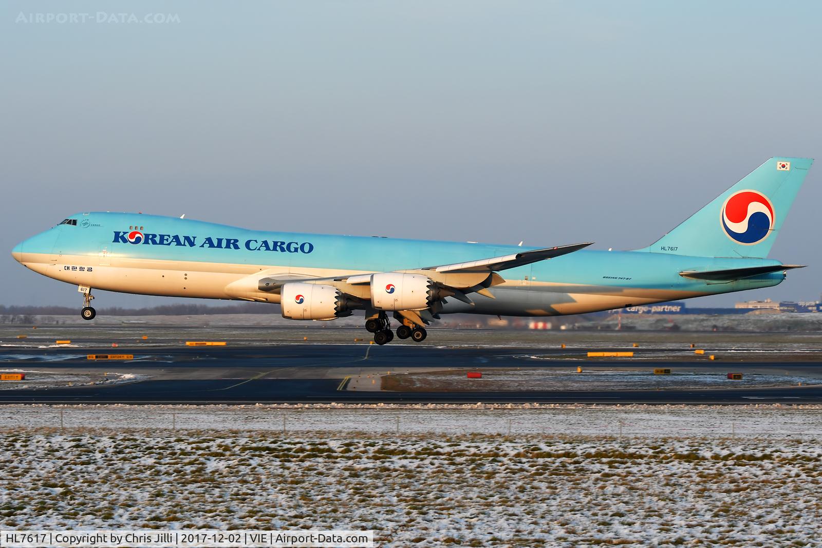 HL7617, 2013 Boeing 747-8B5F C/N 37654, Korean Air Cargo