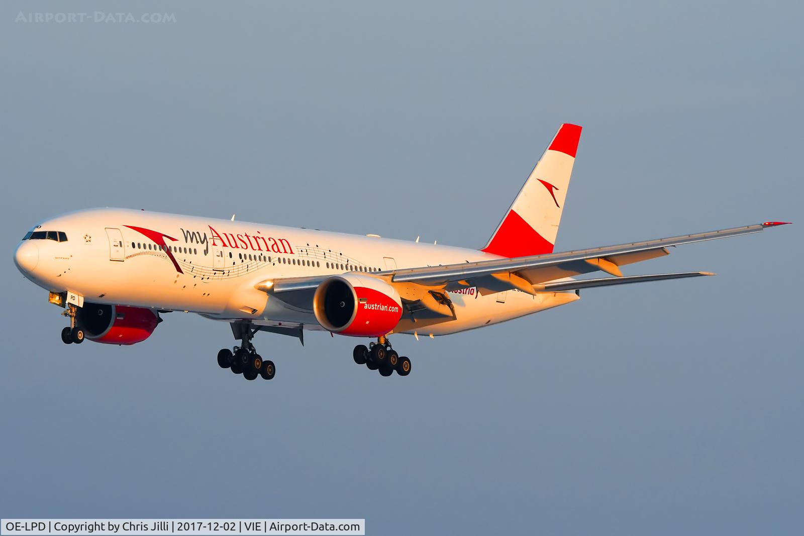 OE-LPD, 2006 Boeing 777-2Z9/ER C/N 35960, Austrian Airlines