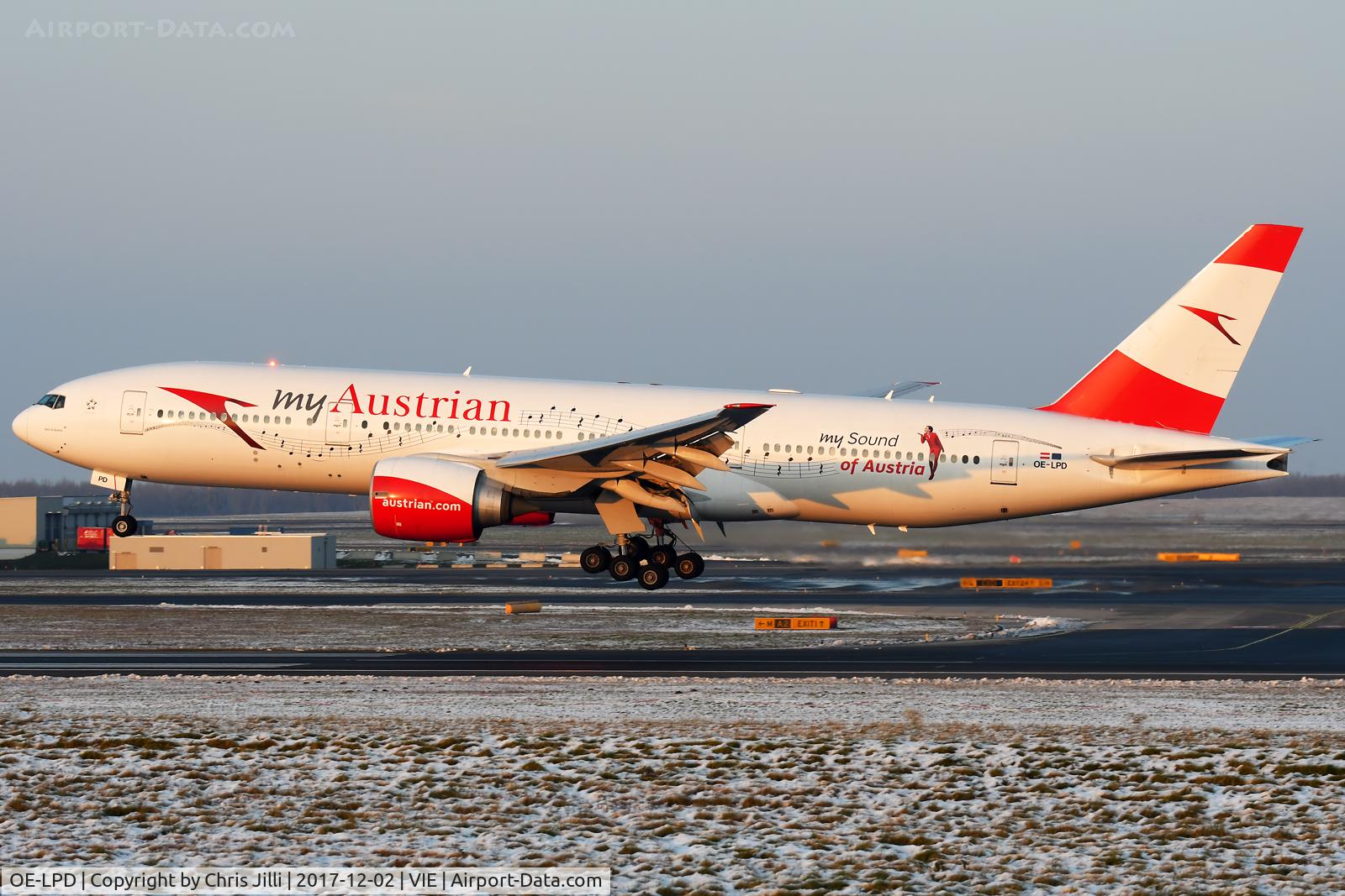 OE-LPD, 2006 Boeing 777-2Z9/ER C/N 35960, Austrian Airlines
