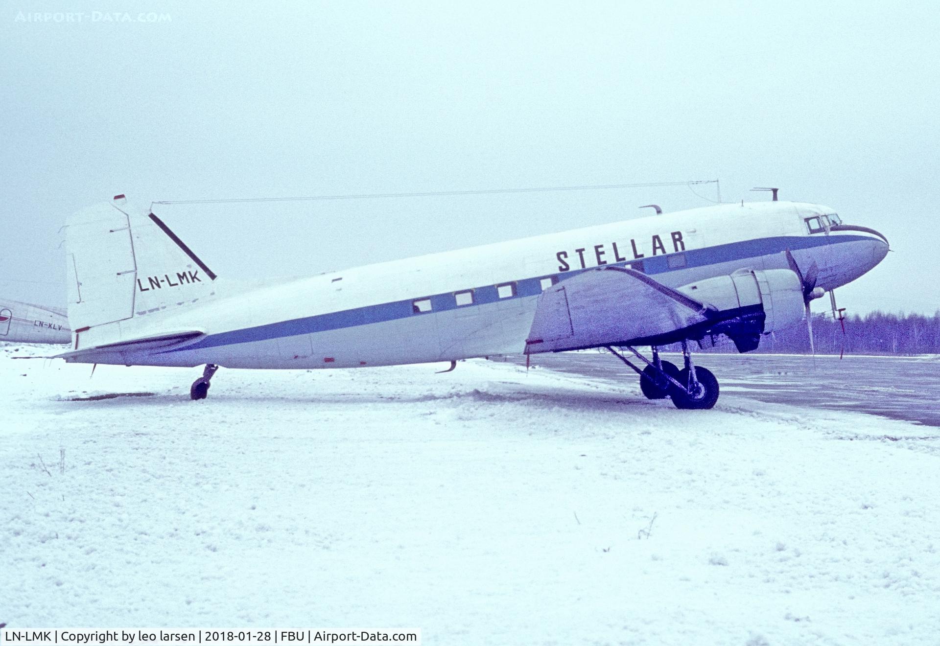 LN-LMK, 1942 Douglas C-47A Skytrain C/N 43091, Oslo Fornebu