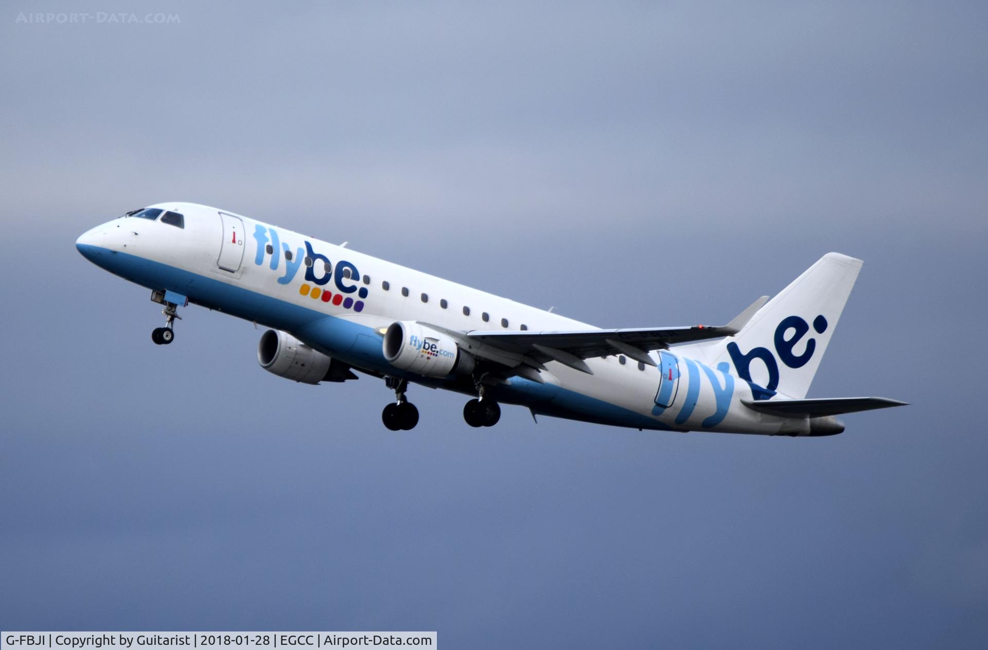 G-FBJI, 2012 Embraer 175STD (ERJ-170-200) C/N 17000355, At Manchester