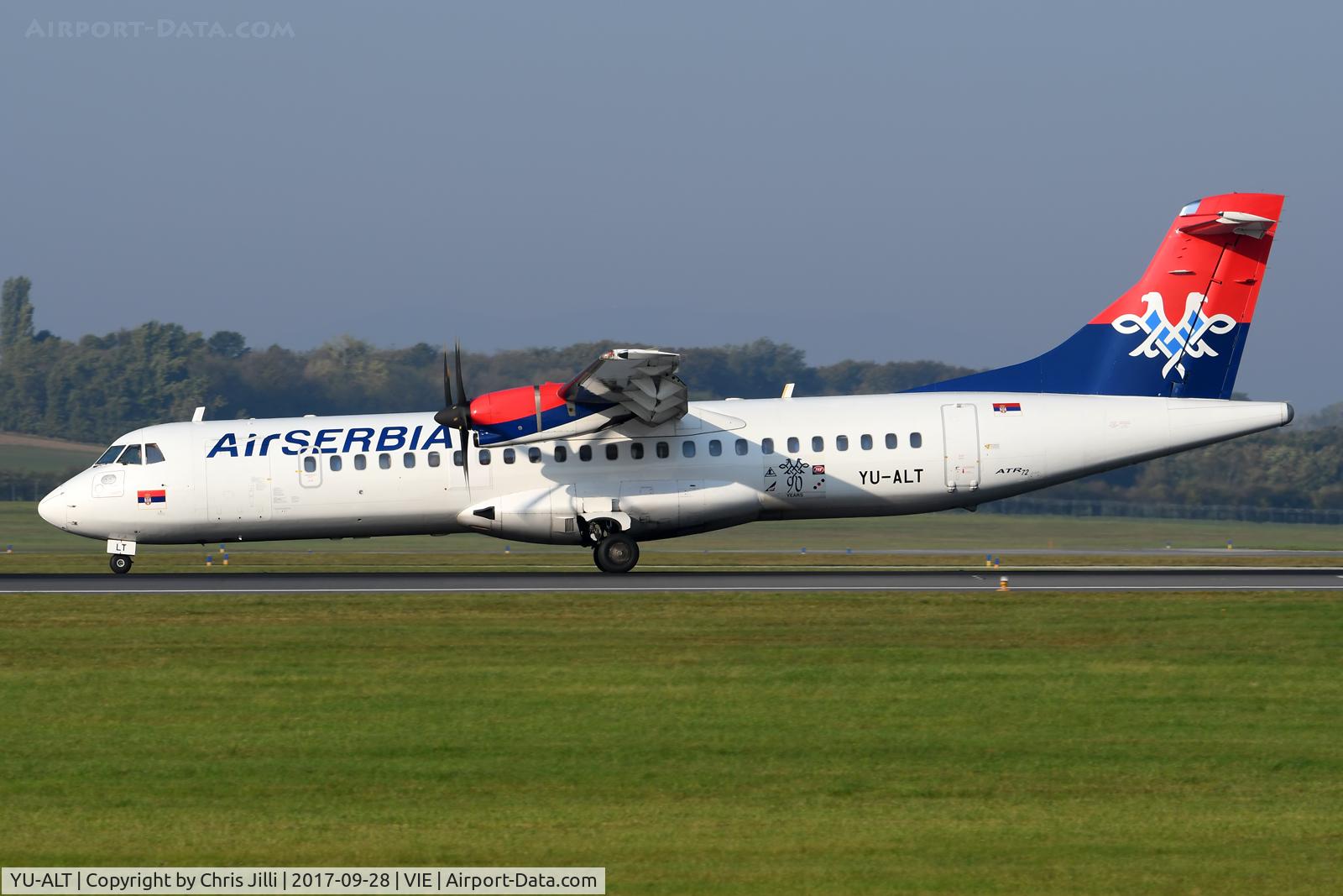 YU-ALT, 1998 ATR 72-500 C/N 555, Air Serbia