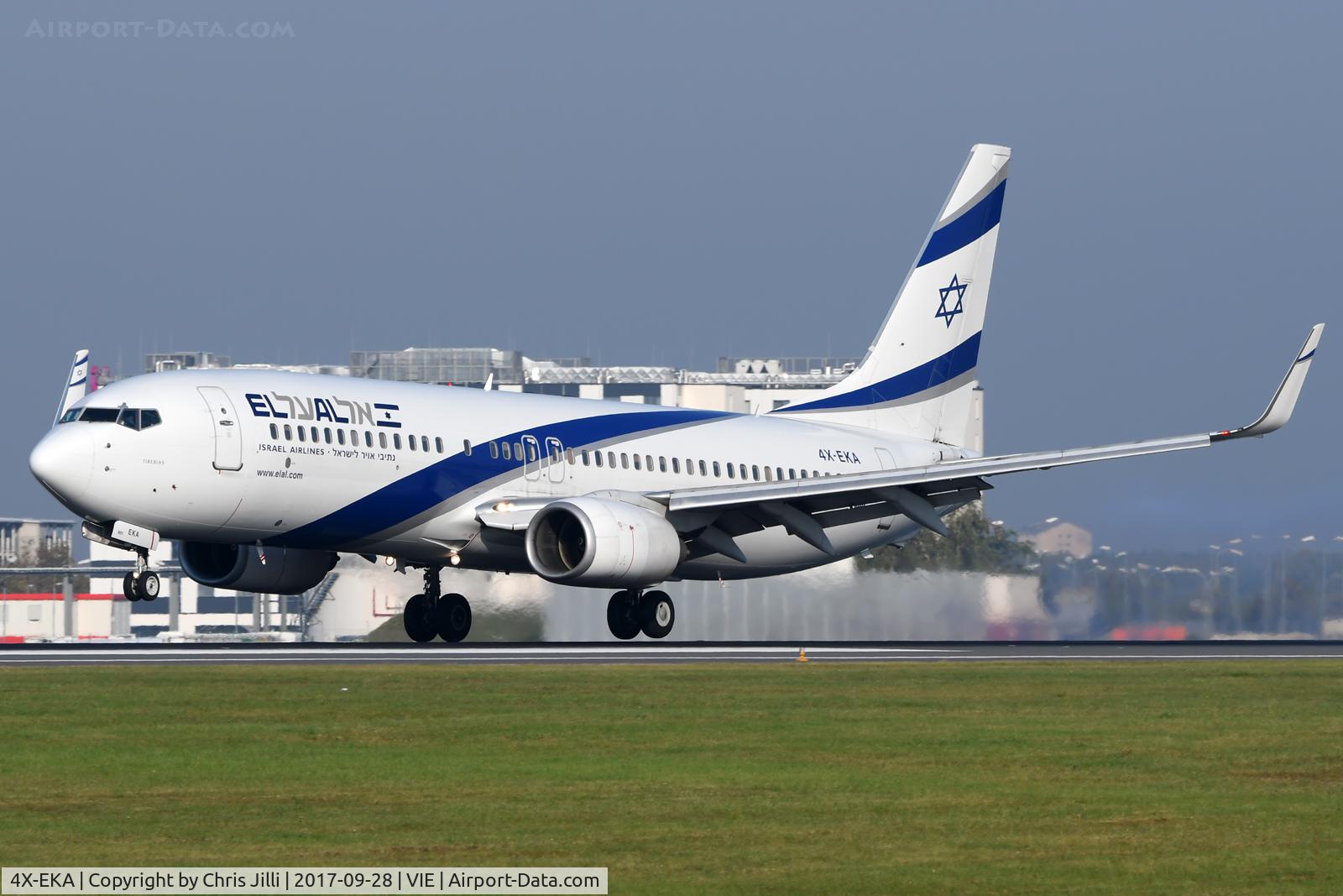 4X-EKA, 1999 Boeing 737-858 C/N 29957, El Al