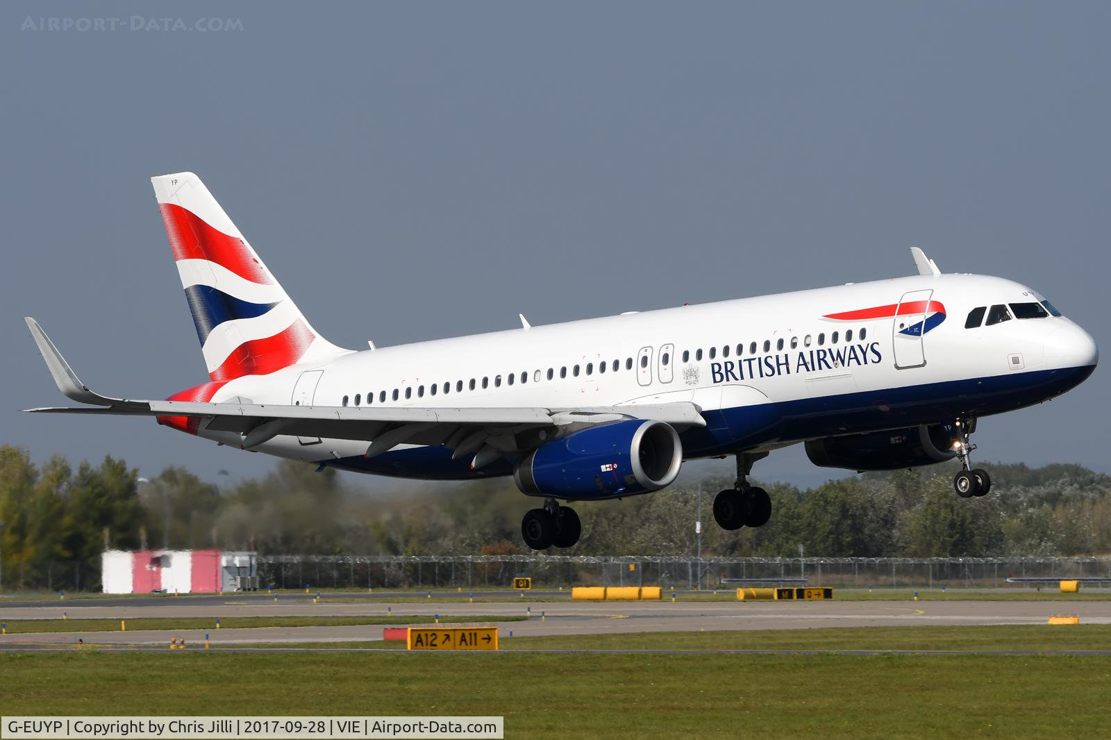 G-EUYP, 2013 Airbus A320-232 C/N 5784, British Airways