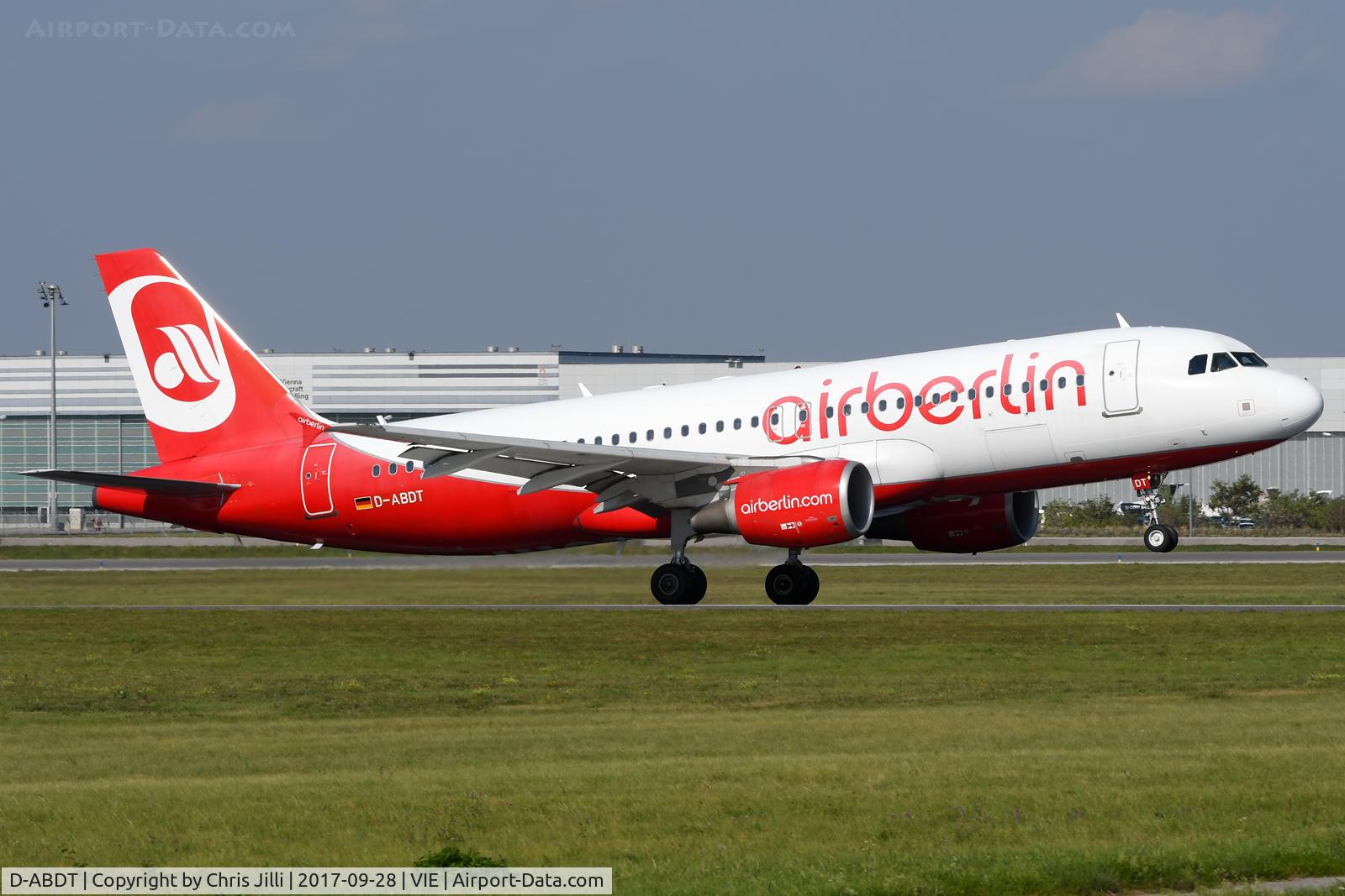 D-ABDT, 2008 Airbus A320-214 C/N 3422, Air Berlin