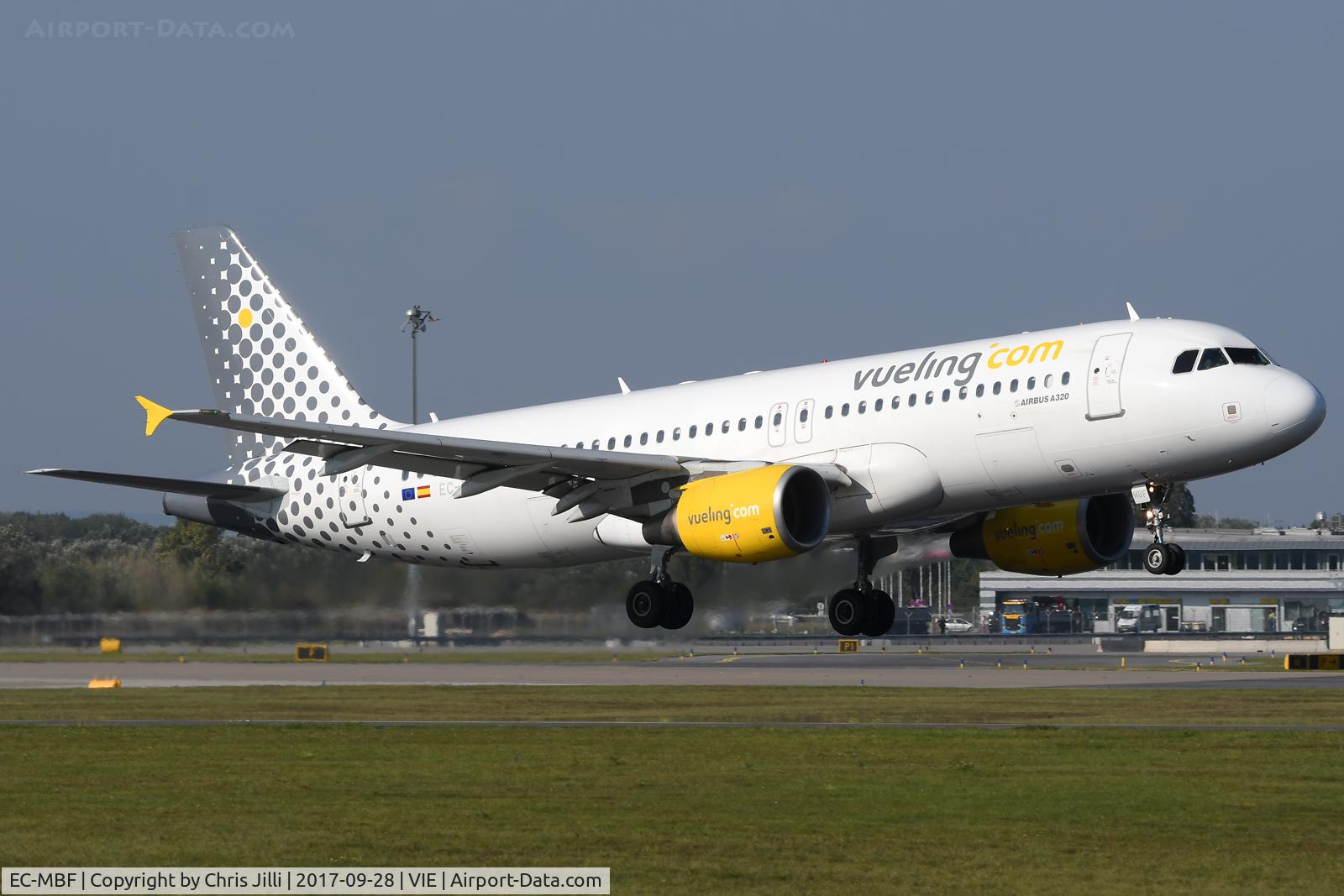 EC-MBF, 2008 Airbus A320-214 C/N 3492, Vueling