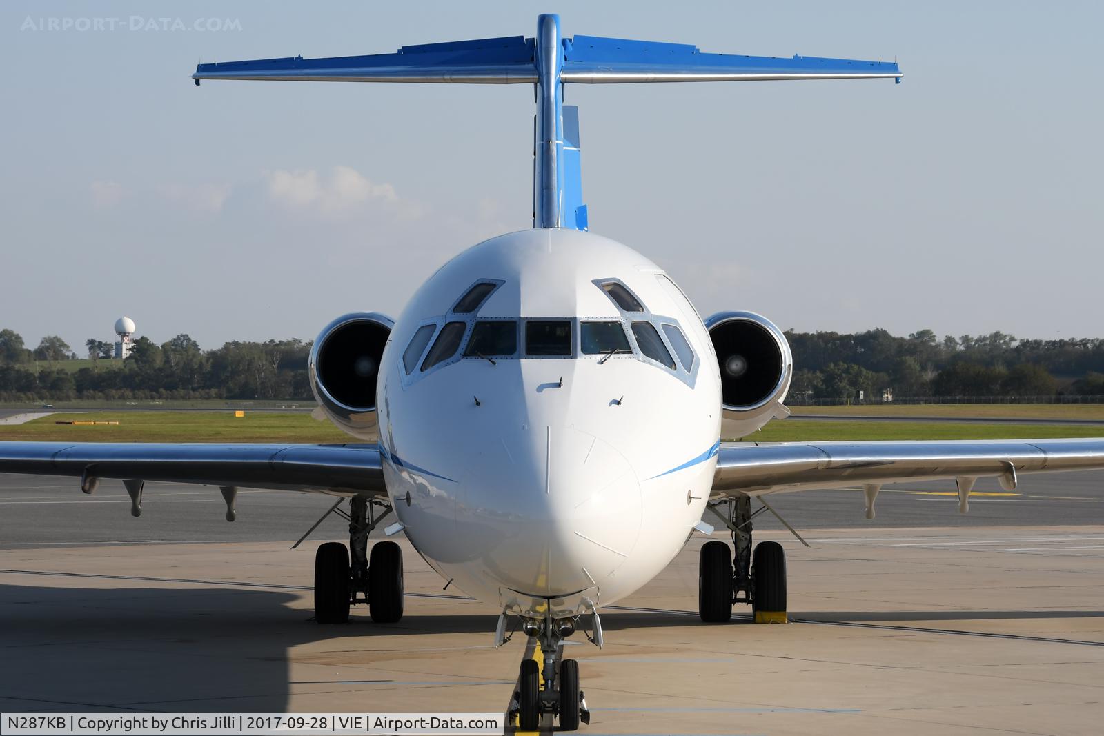 N287KB, 1987 McDonnell Douglas DC-9-87 (MD87) C/N 49768, KEB Aircraft
