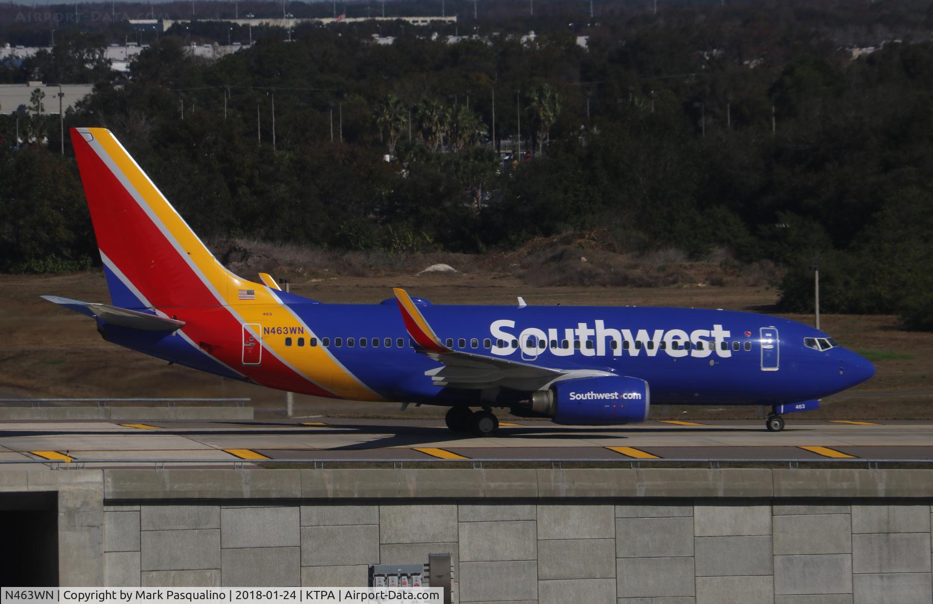 N463WN, 2004 Boeing 737-7H4 C/N 32467, Boeing 737-700