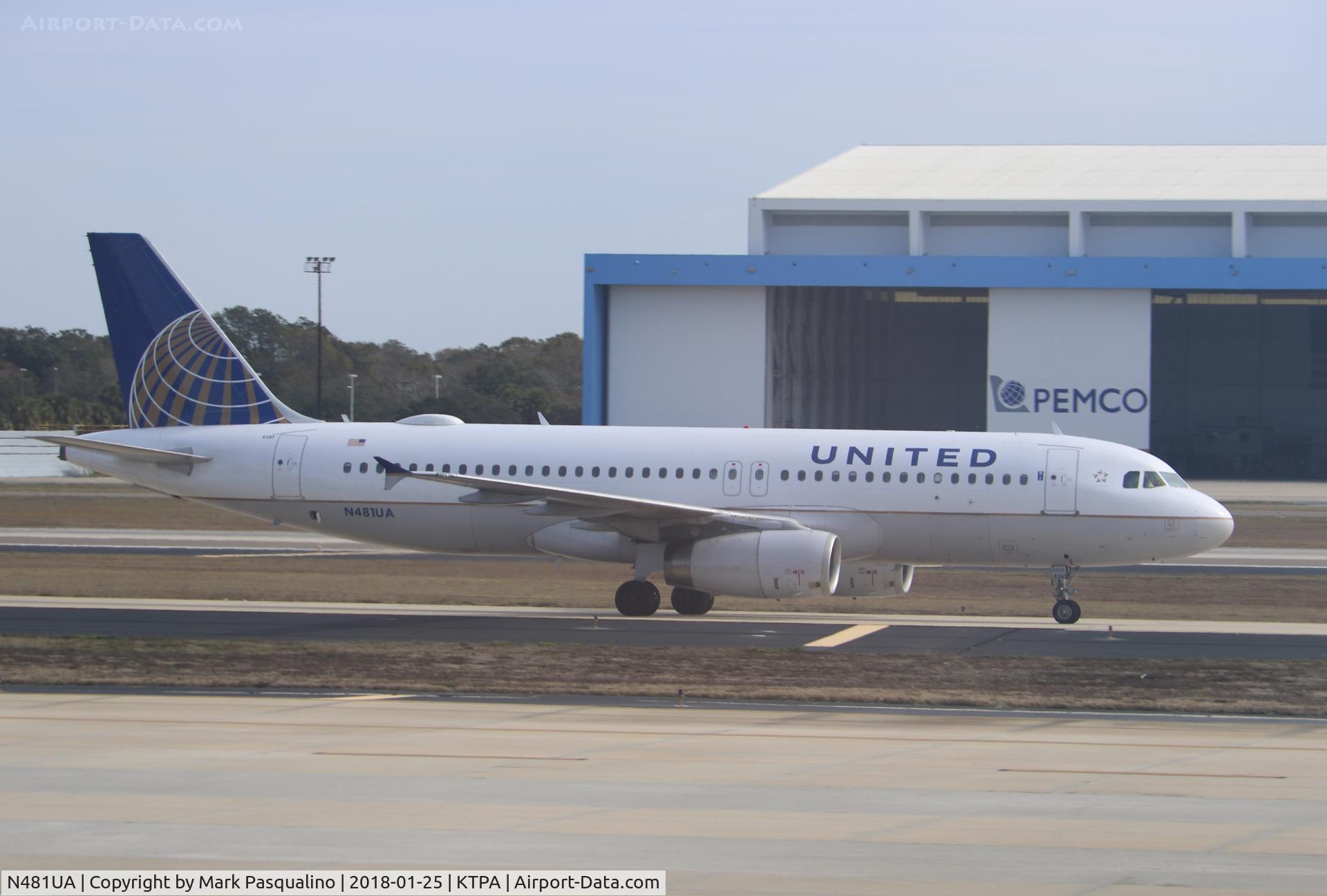 N481UA, 2001 Airbus A320-232 C/N 1559, Airbus A320