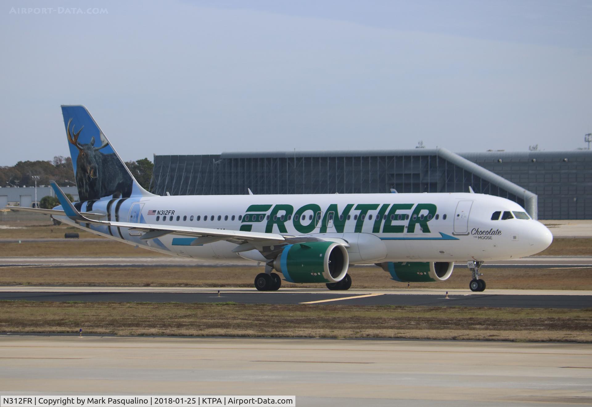 N312FR, 2017 Airbus A320-251N C/N 7768, Airbus A320