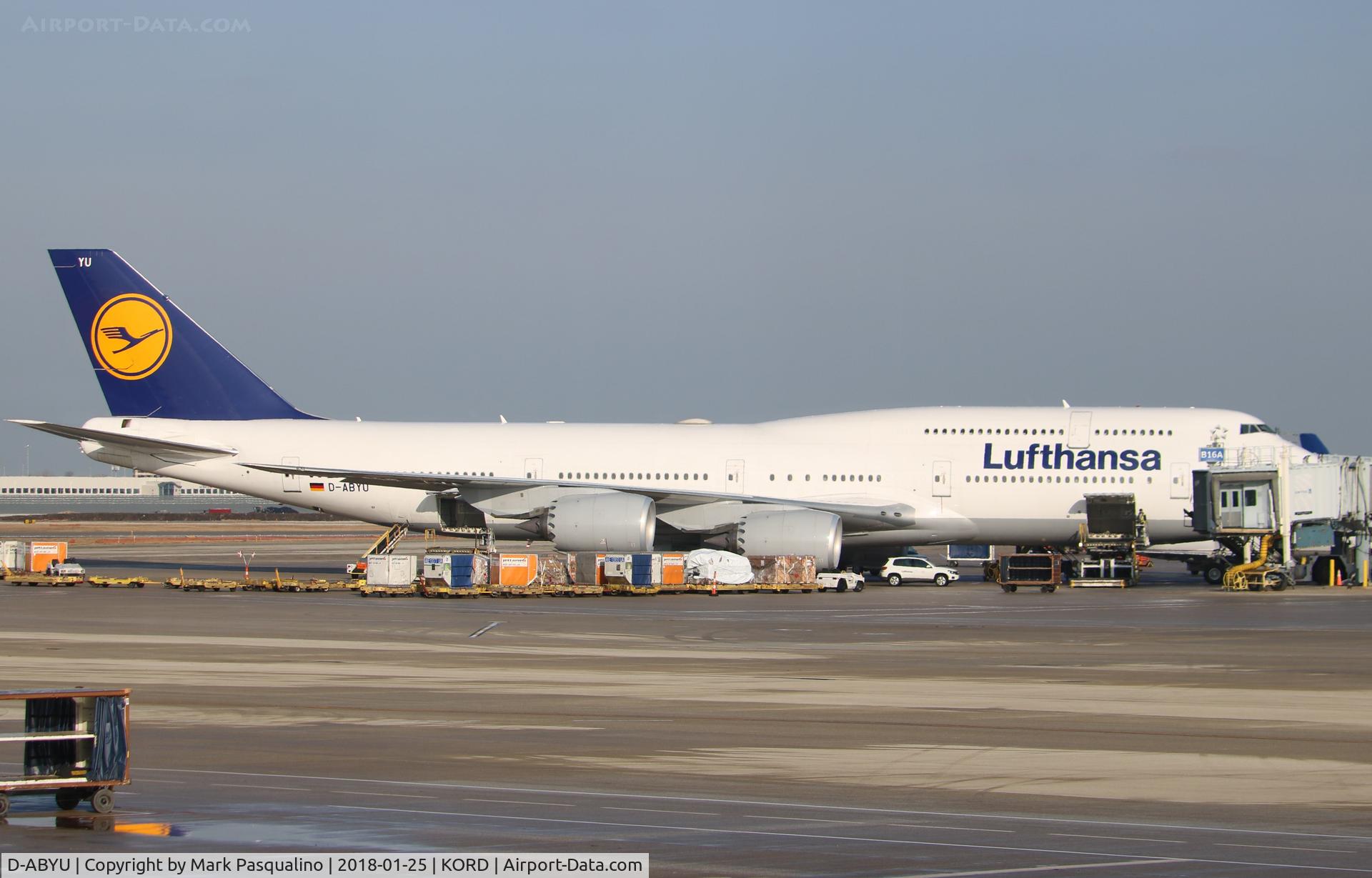 D-ABYU, 2015 Boeing 747-830 C/N 37845, Boeing 747-800