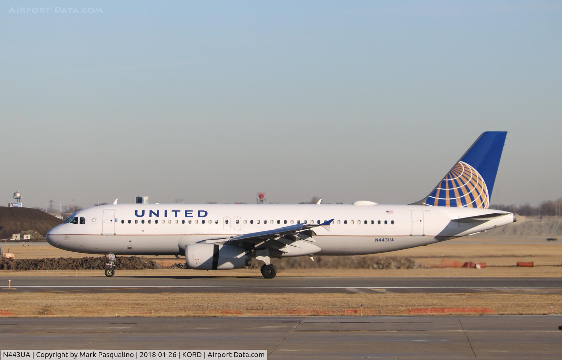 N443UA, 1998 Airbus A320-232 C/N 820, Airbus A320