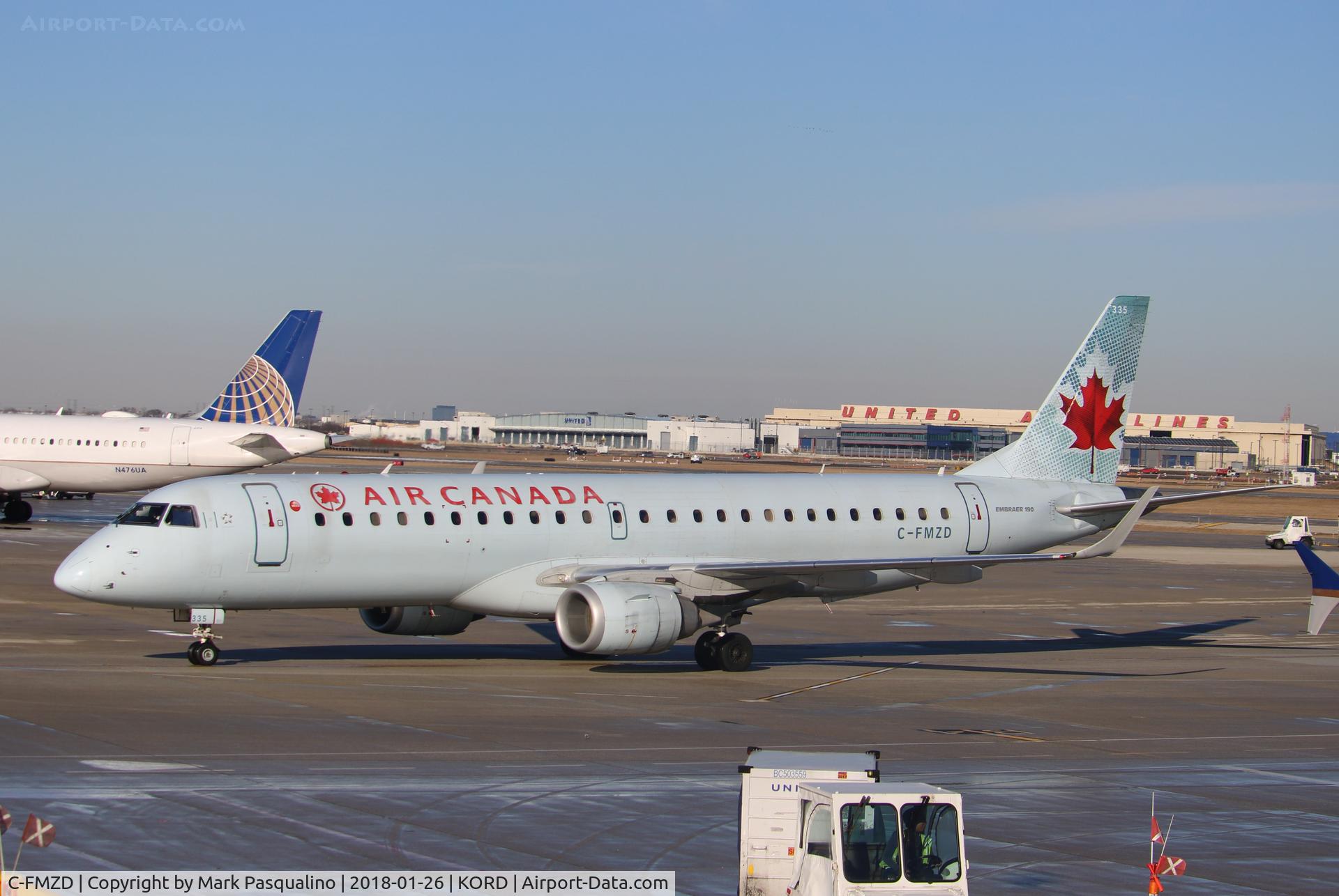 C-FMZD, 2007 Embraer 190AR (ERJ-190-100IGW) C/N 19000115, ERJ-190-100 IGW