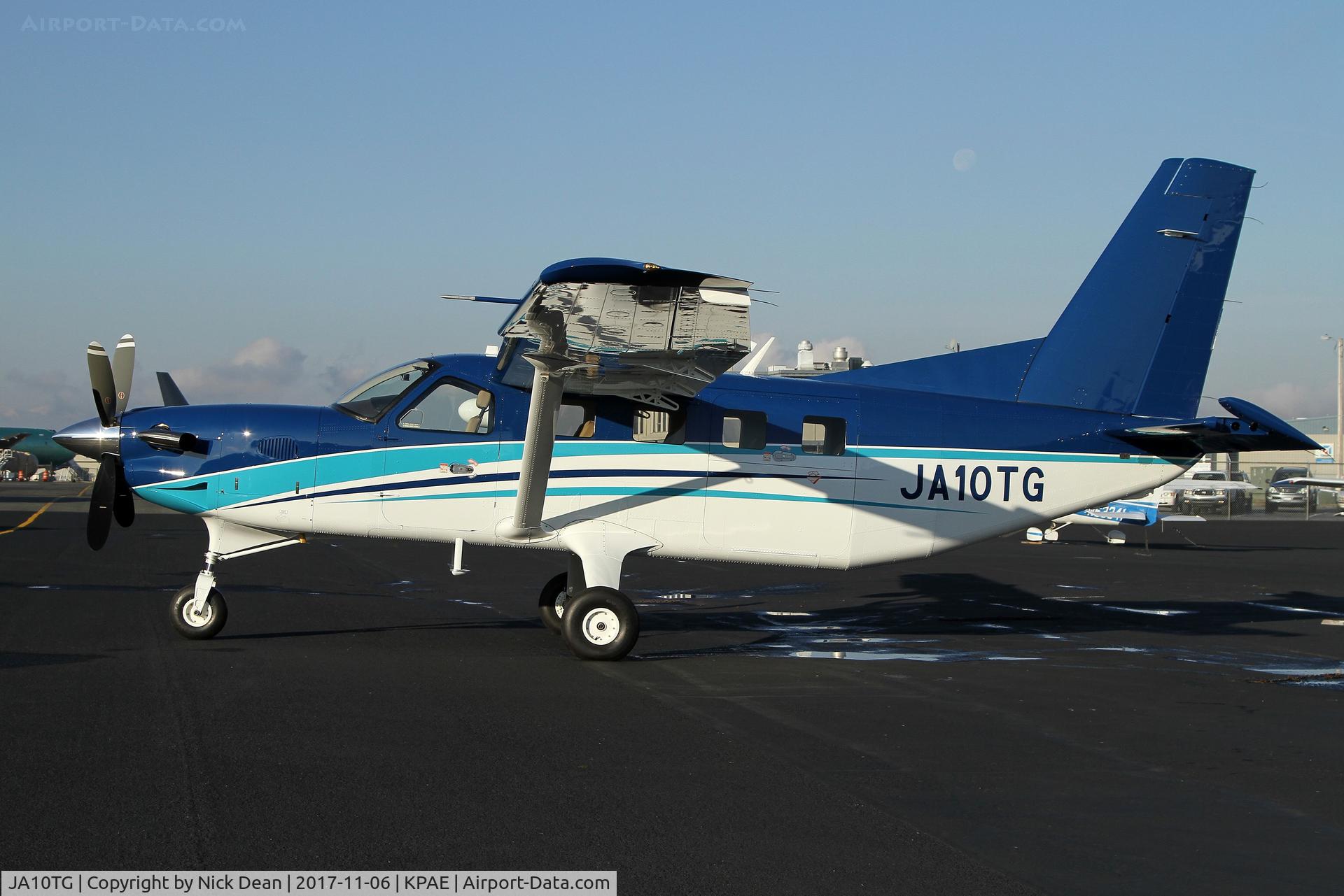 JA10TG, 2017 Quest Kodiak 100 C/N 100-0225, PAE/KPAE sitting outside the paint shop, didn't get the c/n off the data plate and haven't been able to find out which one it is yet, now confrimed as 100-0225