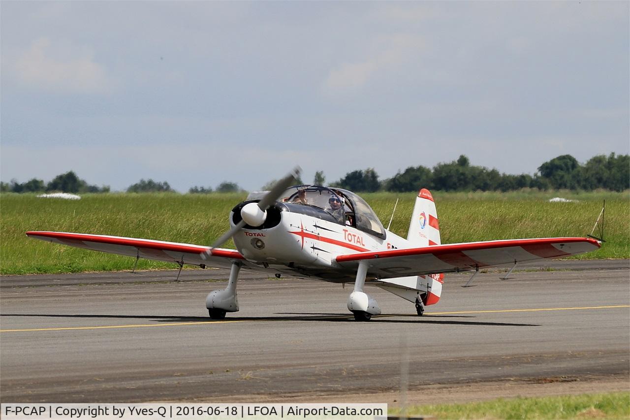 F-PCAP, Mudry CAP-10 C/N A5, Mudry CAP-10, Taxiing to static park, Avord Air Base 702 (LFOA) Open day 2016