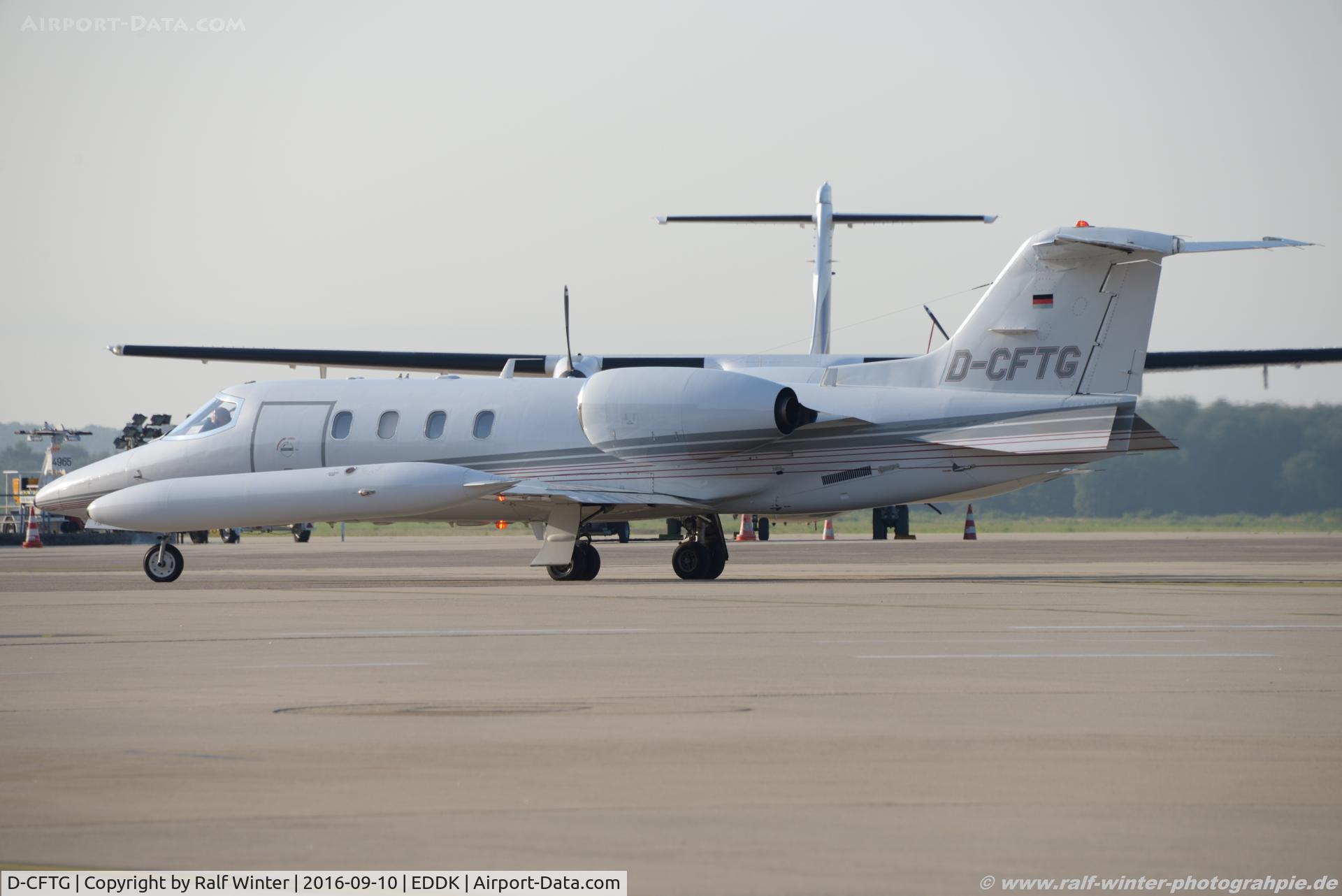 D-CFTG, 1978 Gates Learjet 35A C/N 35A-204, Gates Learjet 35A - QAJ Quick Air Jet Charter - 35-204 - D-CFTG -  10.09.2016 - CGN