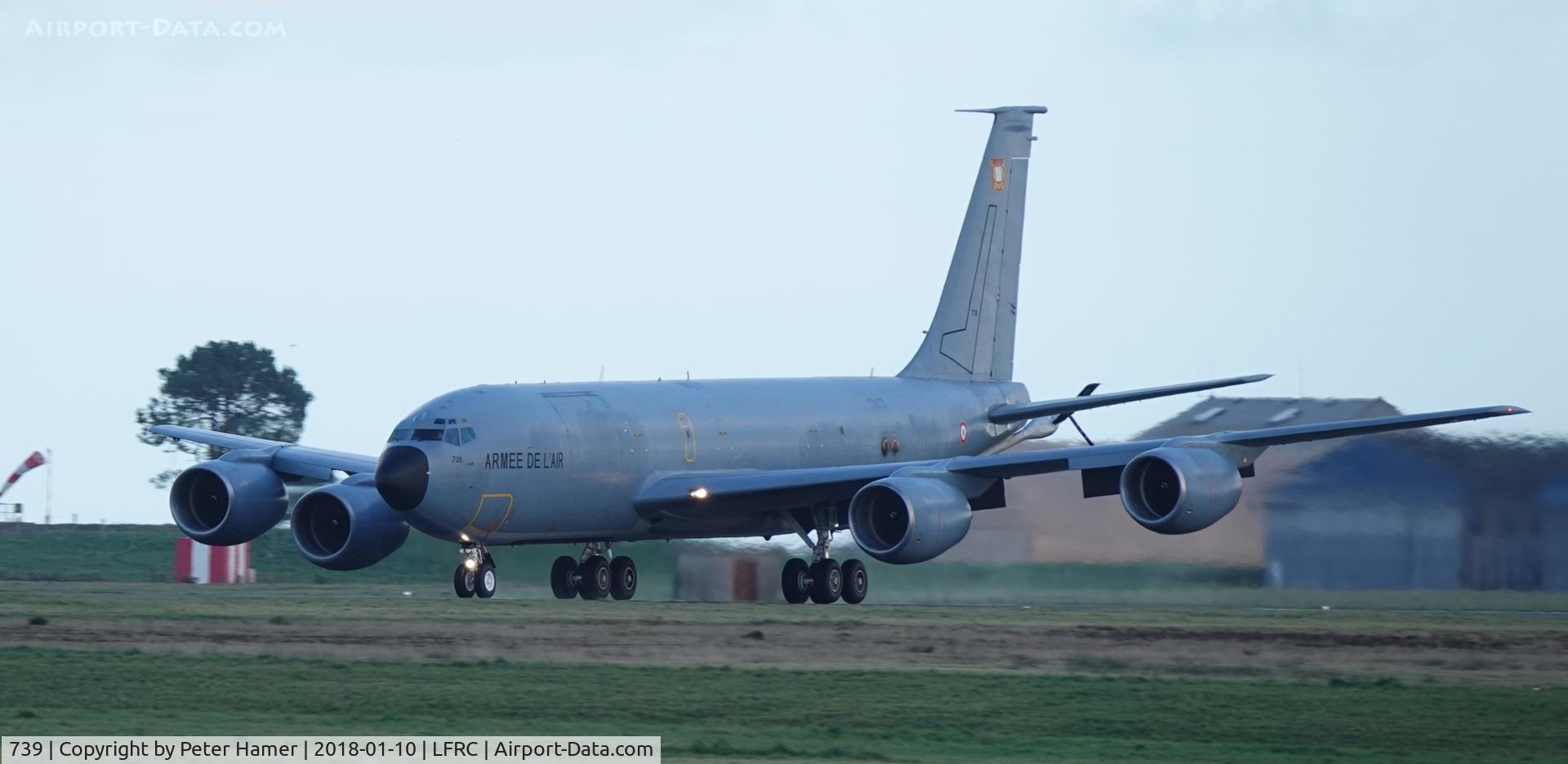 739, 1963 Boeing C-135FR Stratotanker C/N 18699, Maupertus