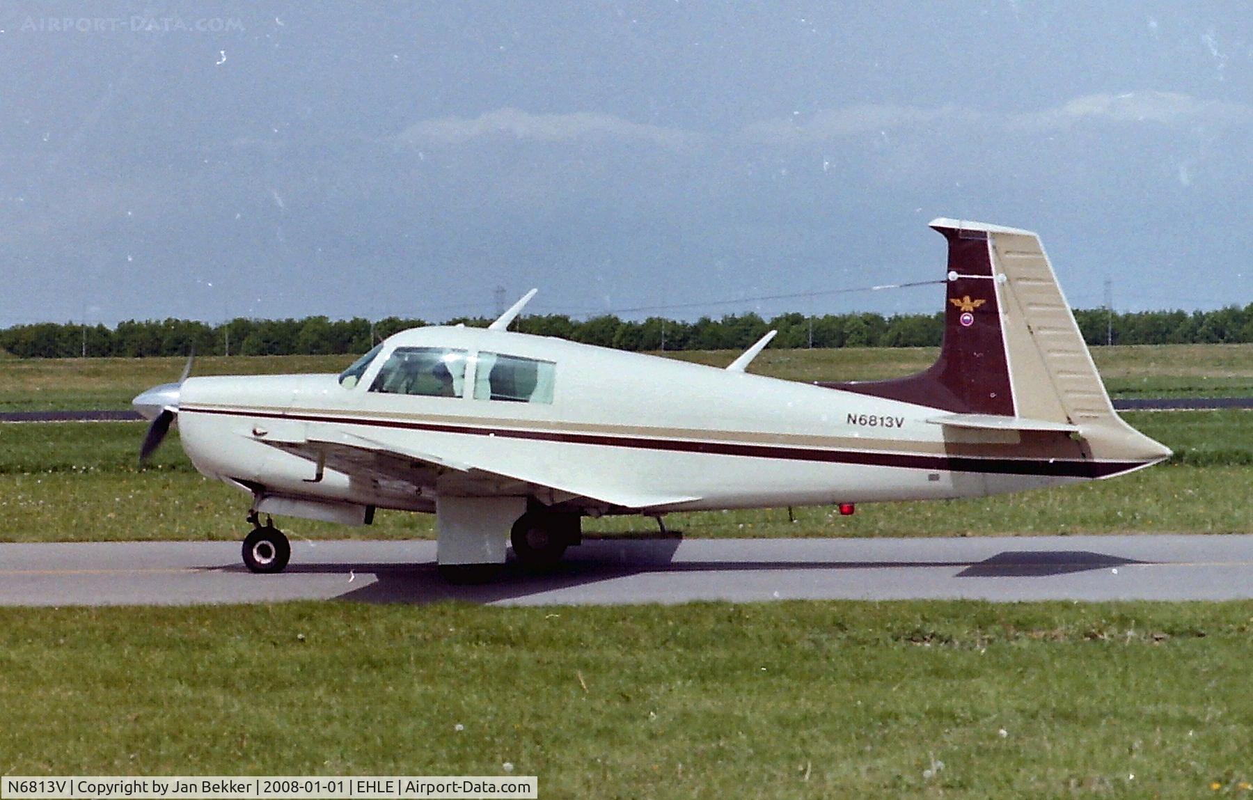 N6813V, 1971 Aerostar M-20E Aerostar 201 C/N 21-0005, Lelystad Airport around 1980