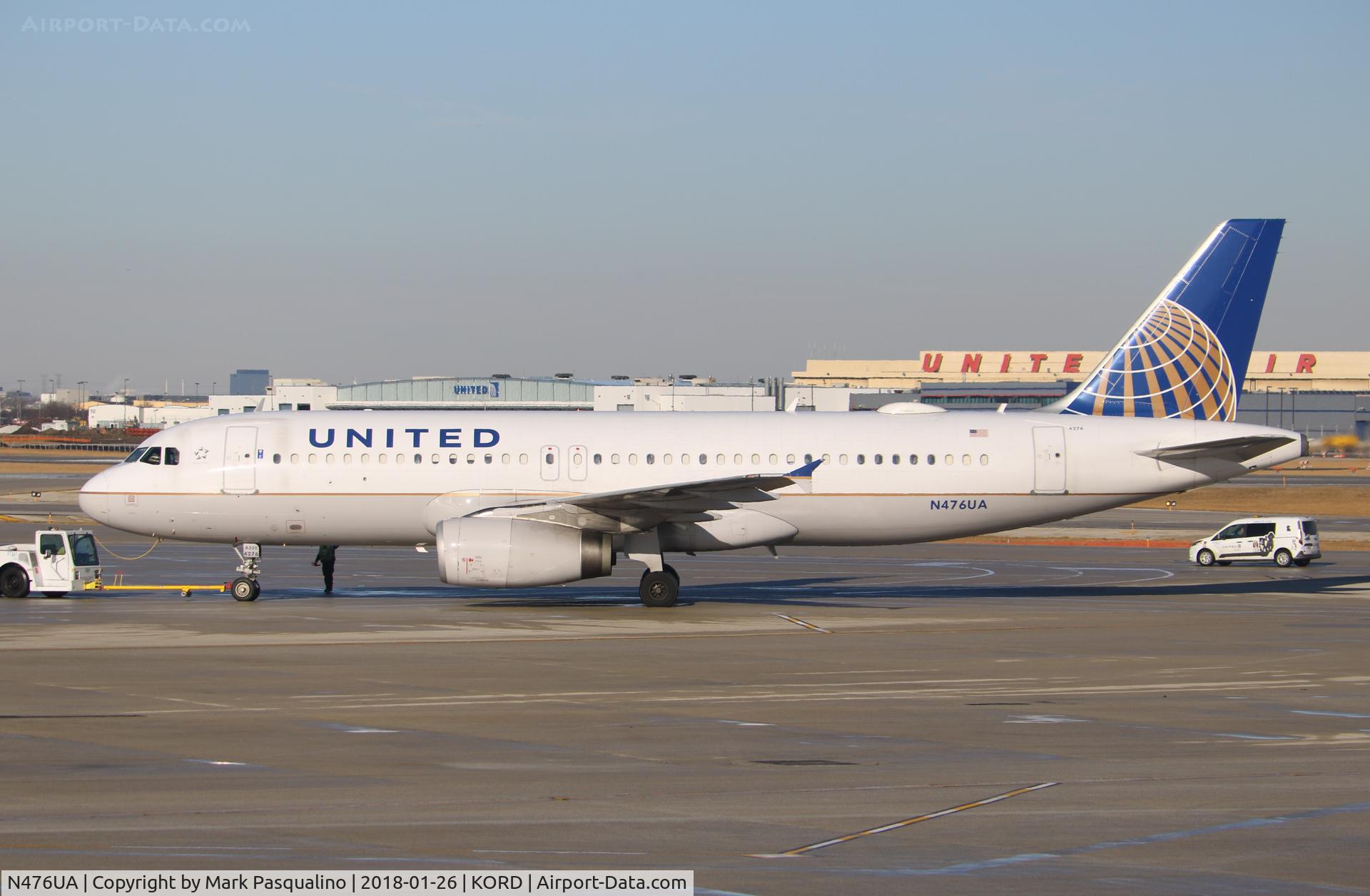 N476UA, 2001 Airbus A320-232 C/N 1508, Airbus A320