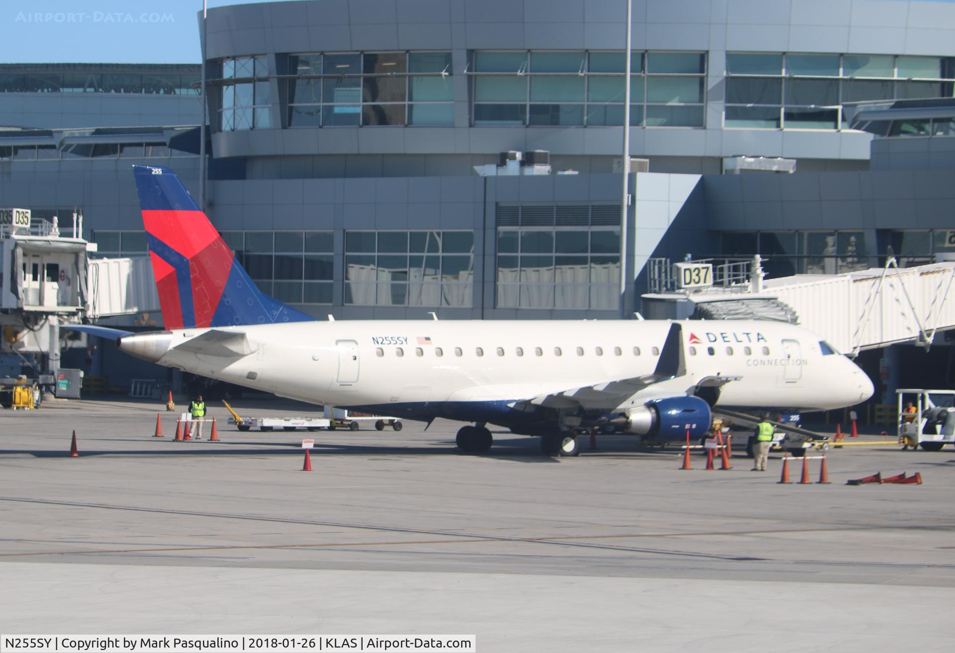 N255SY, 2016 Embraer 175LR (ERJ-170-200LR) C/N 17000622, ERJ 170-200 LR