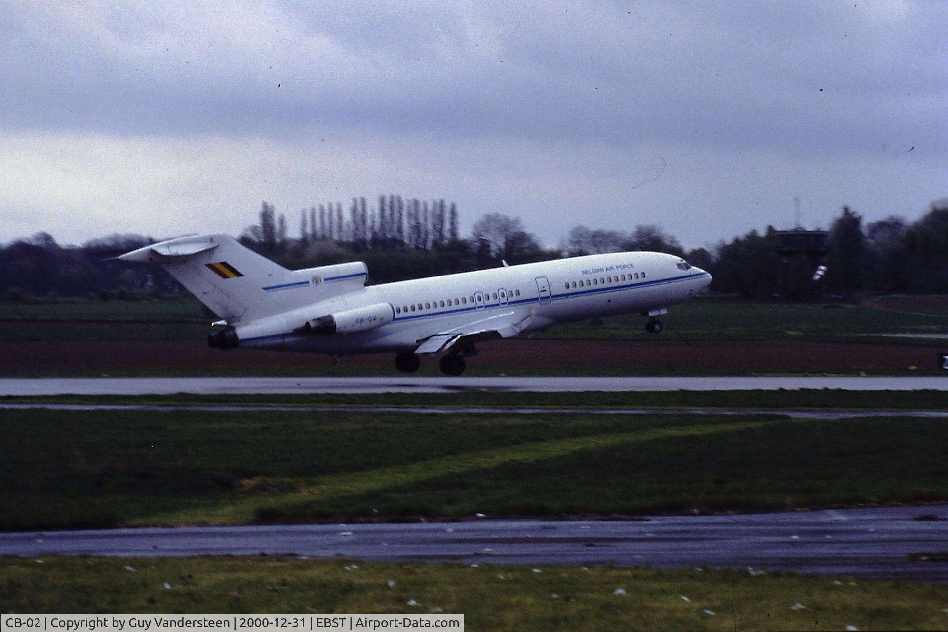 CB-02, 1967 Boeing 727-29C C/N 19403, Take off from EBST in the 1980's