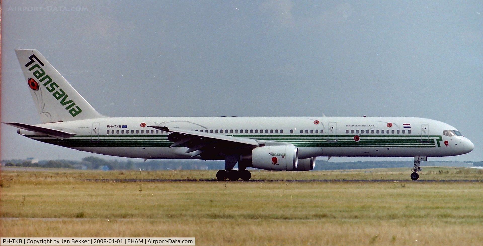 PH-TKB, 1993 Boeing 757-2K2 C/N 26634, Schiphol Amsterdam around 1995