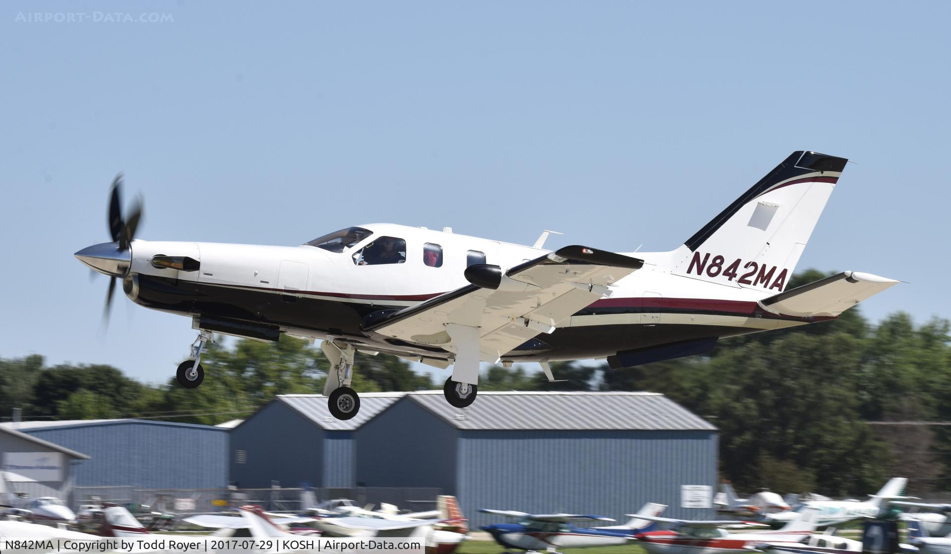N842MA, 2007 Socata TBM-700 C/N 424, Airventure 2017