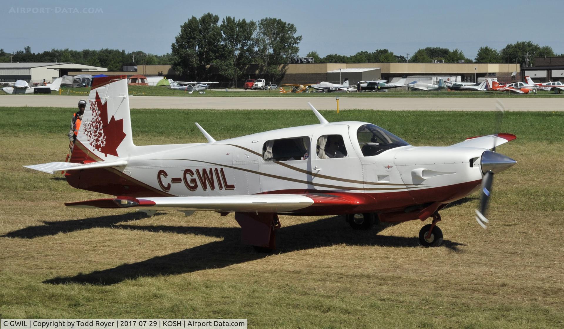 C-GWIL, 1981 Mooney M20K C/N 25-0592, Airventure 2017