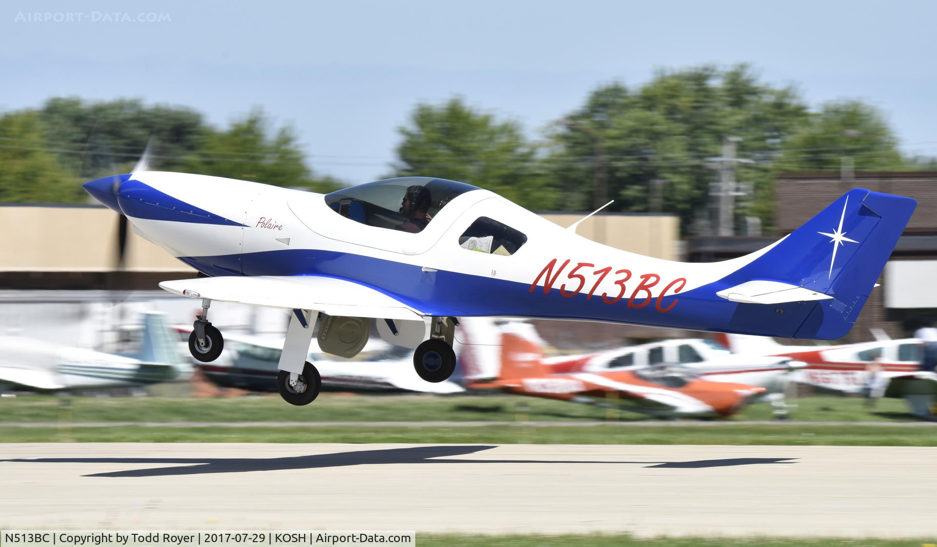 N513BC, 2007 Lancair Legacy 2000 C/N L2K-238, Airventure 2017