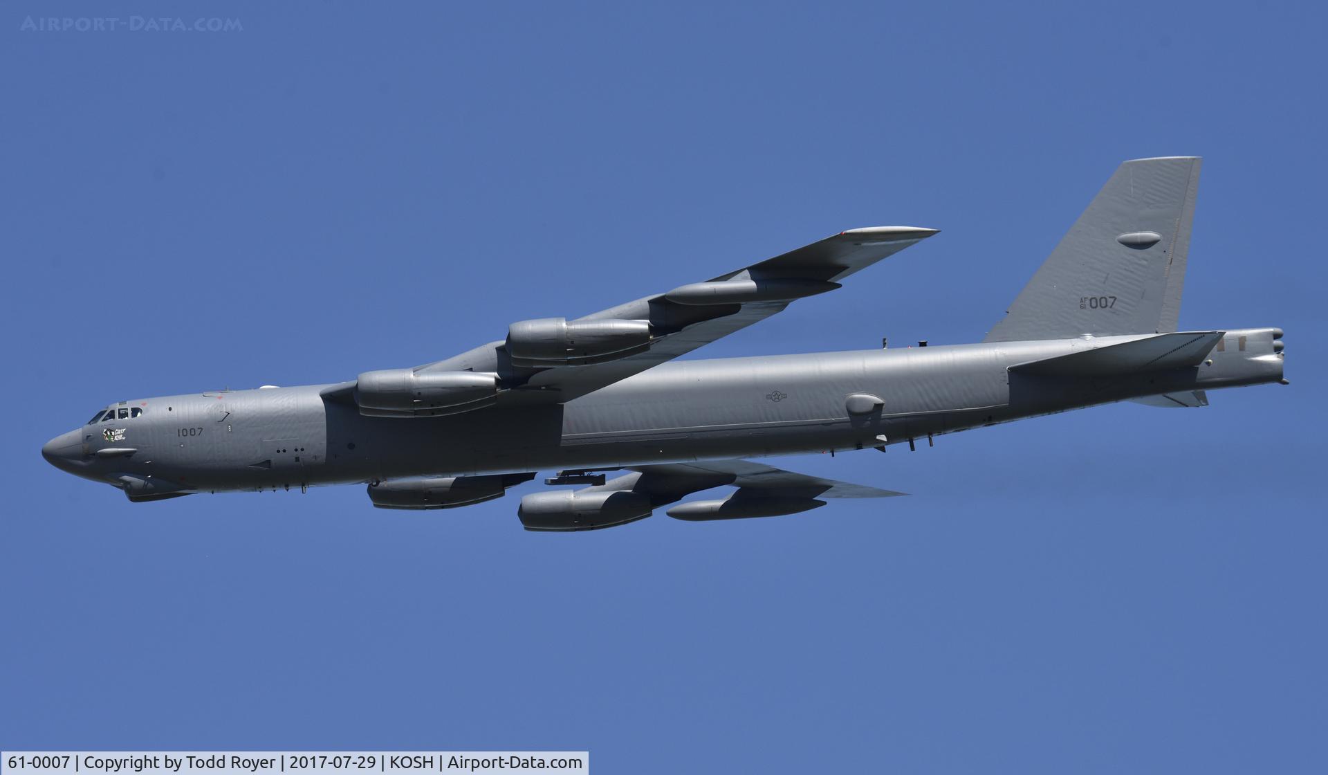 61-0007, 1961 Boeing B-52H Stratofortress C/N 464434, Airventure 2017