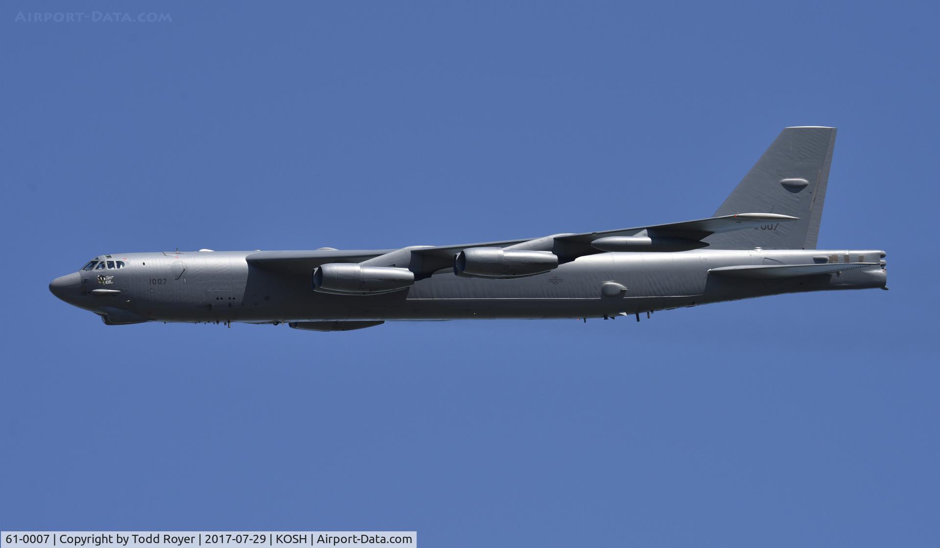 61-0007, 1961 Boeing B-52H Stratofortress C/N 464434, Airventure 2017