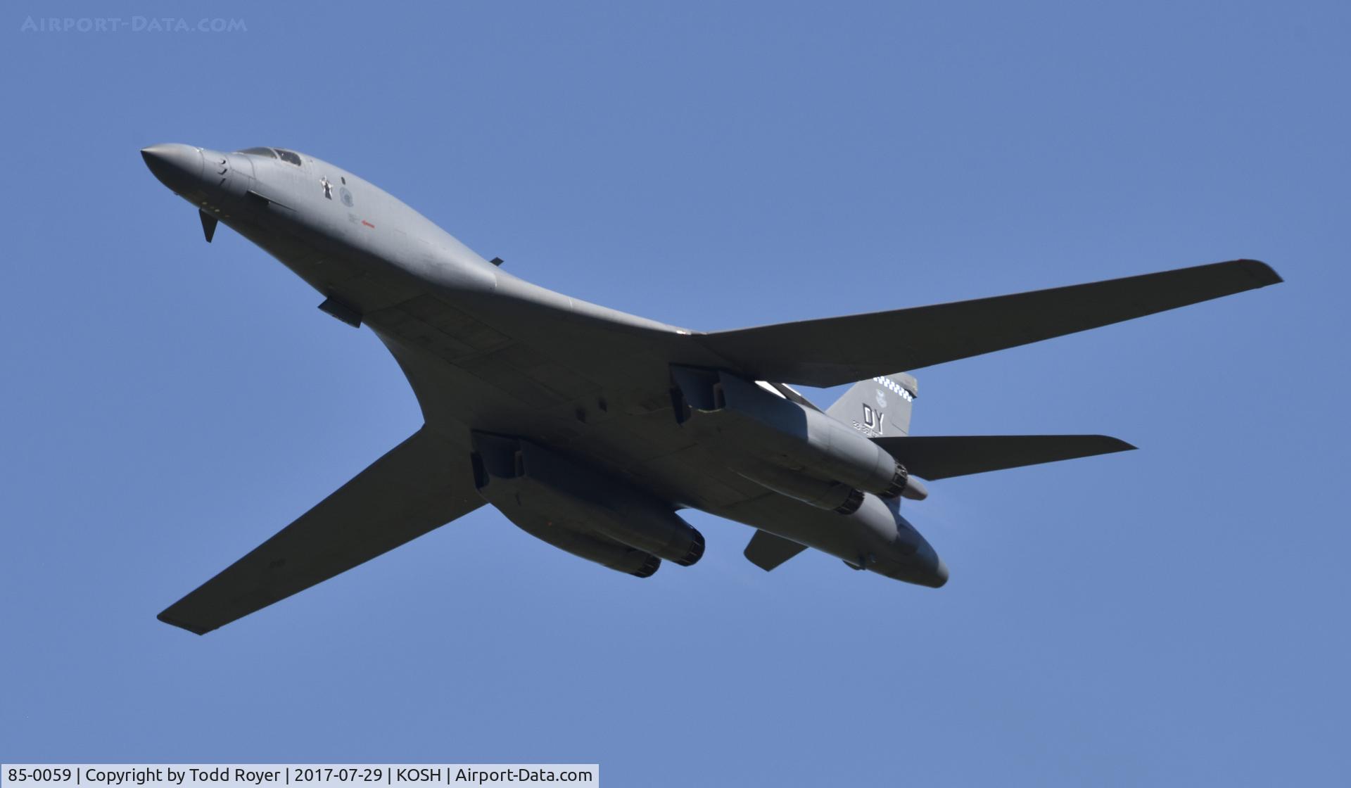 85-0059, 1985 Rockwell B-1B Lancer C/N 19, Airventure 2017