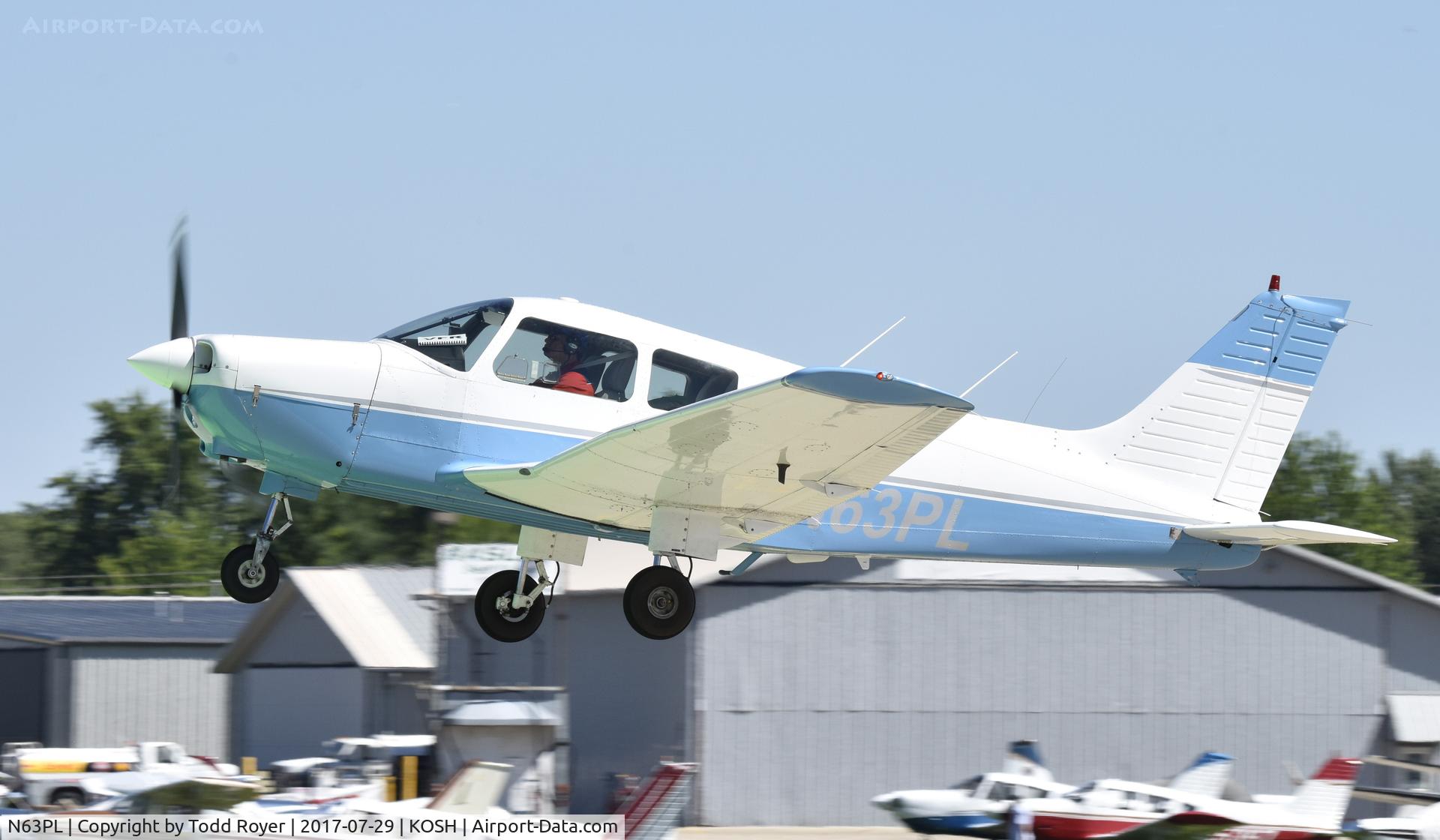 N63PL, 1977 Piper PA-28-161 C/N 28-7816263, Airventure 2017
