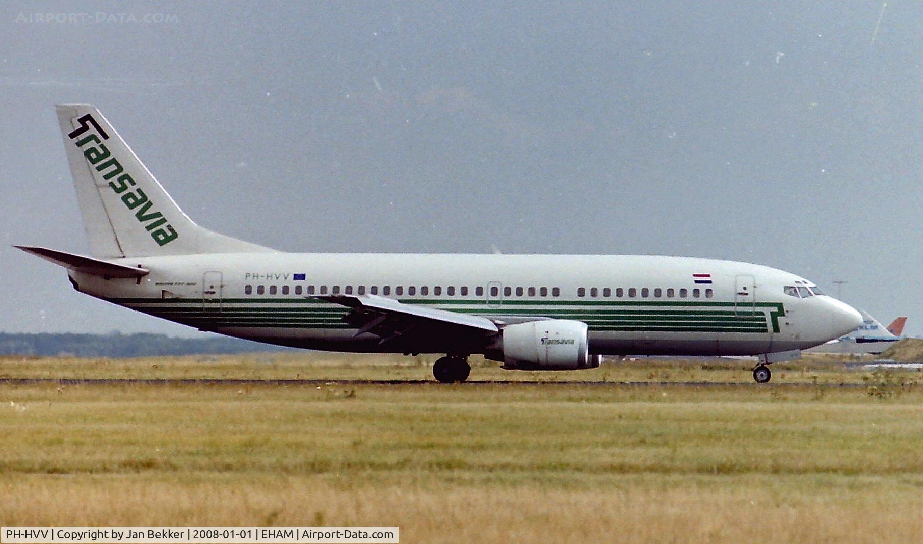 PH-HVV, 1990 Boeing 737-3K2 C/N 24329, Schiphol Amsterdam, around 1994