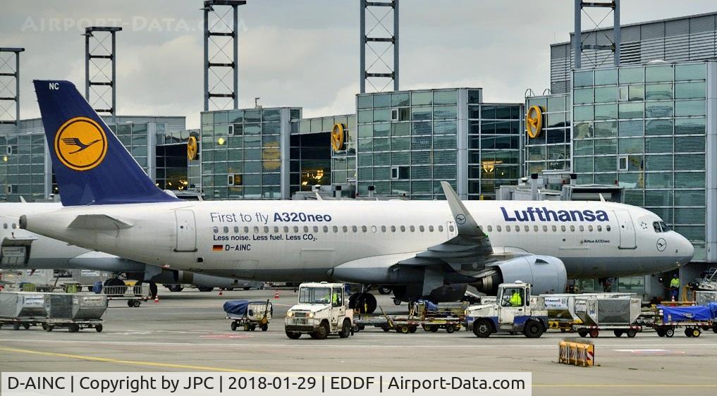 D-AINC, 2016 Airbus A320-271NEO C/N 6920, One of the 1st NEO's
