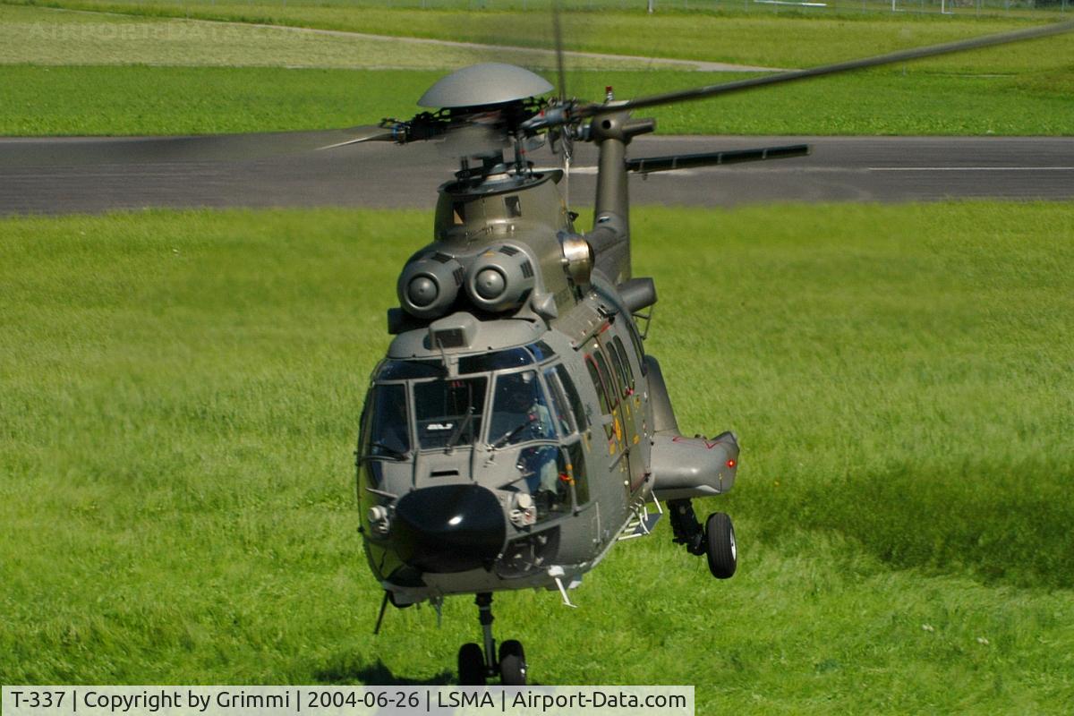 T-337, 2001 Eurocopter AS-532UL Cougar C/N 2542/MIS022, Ready for the Swiss Air Force Super Puma Display