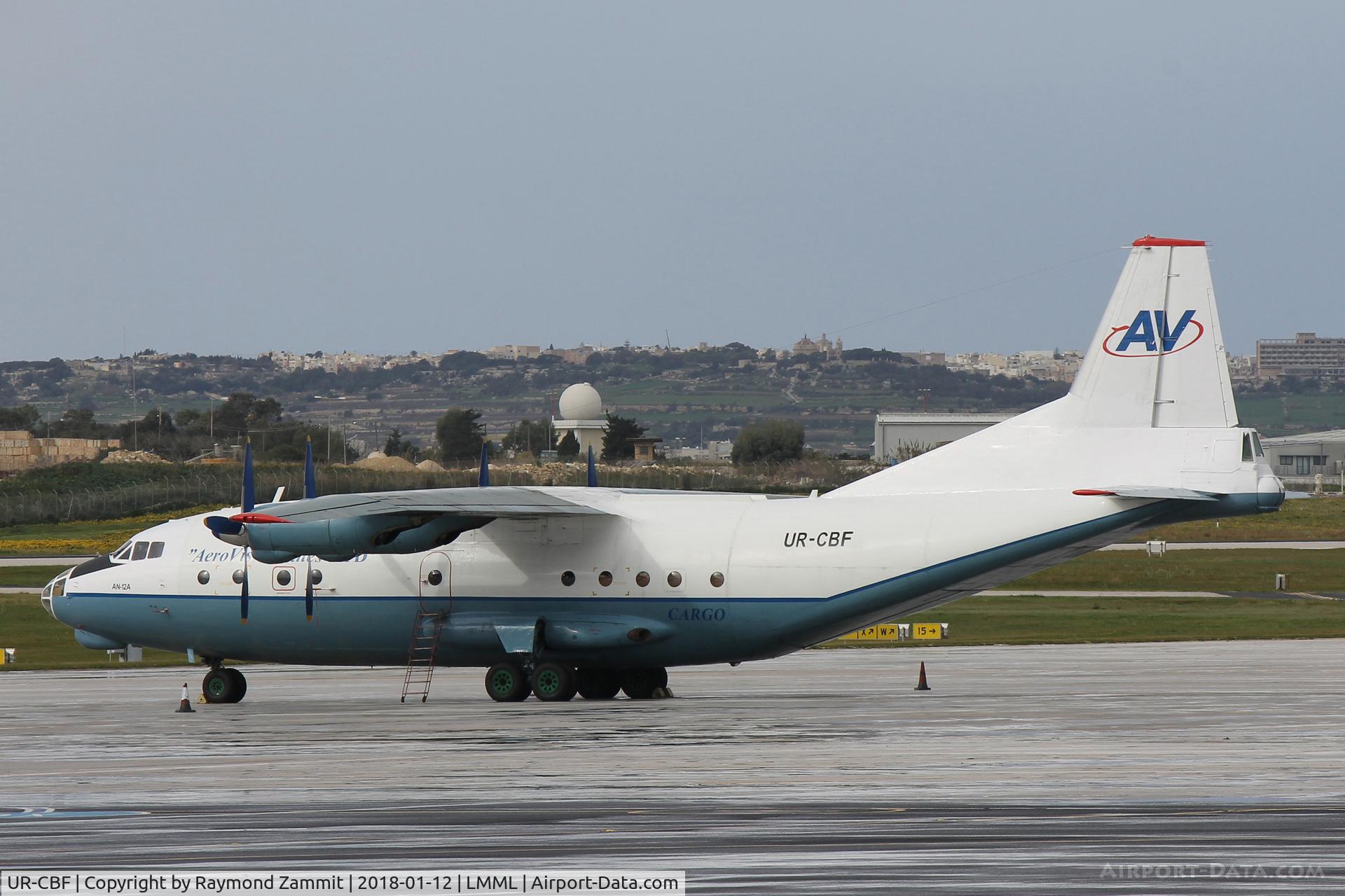 UR-CBF, Antonov An-12A C/N 2340507, Antonov An-12A UR-CBF Aerovis