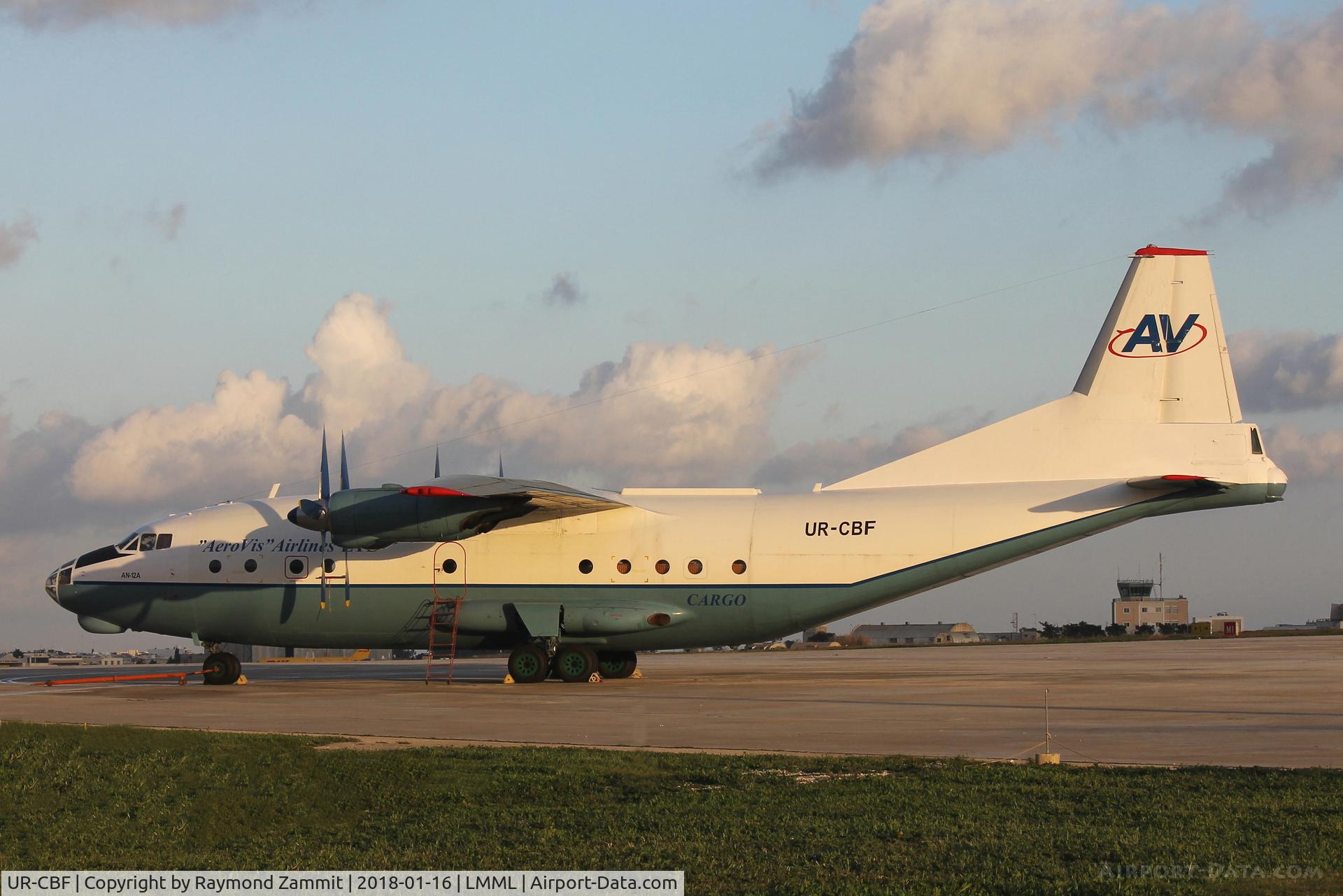 UR-CBF, Antonov An-12A C/N 2340507, Antonov An-12 UR-CBF Aerovis