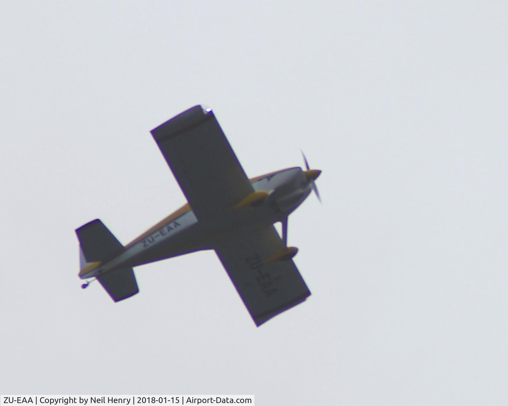 ZU-EAA, Vans RV-6 C/N Not found ZU-EAA, Photographed flying westwards over Knysna Lagoon, Western Cape, South Africa  late afternoon on Monday 15 January 2018