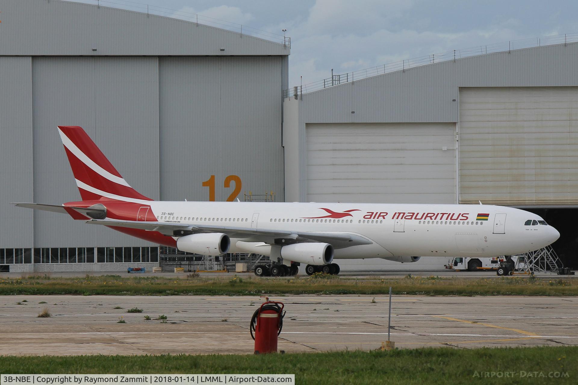 3B-NBE, 1999 Airbus A340-313 C/N 268, A340 3B-NBE Air Maritius