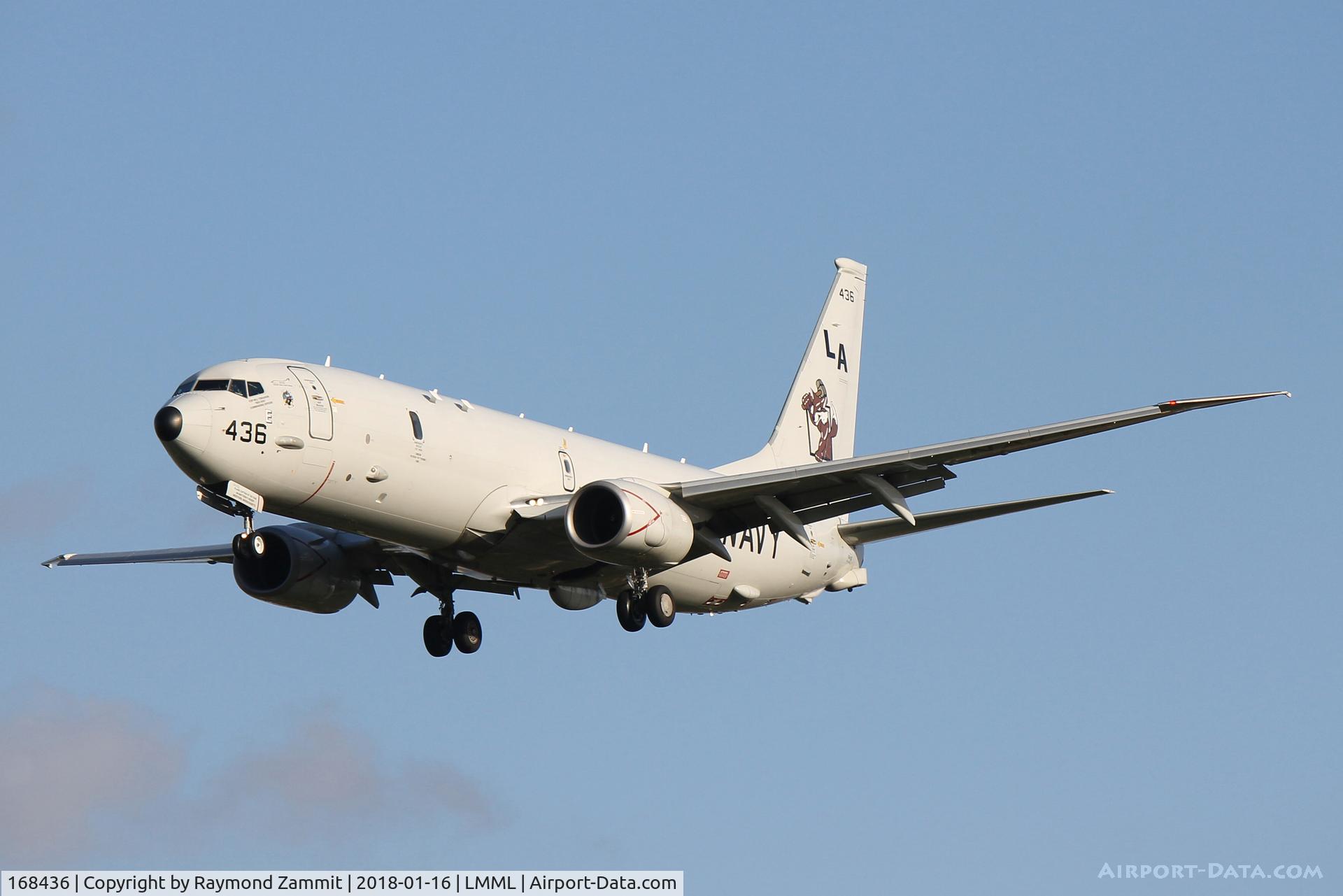 168436, 2012 Boeing P-8A Poseidon C/N 40816, Boeing P-8A Poseidon 168436/436/LA US Navy