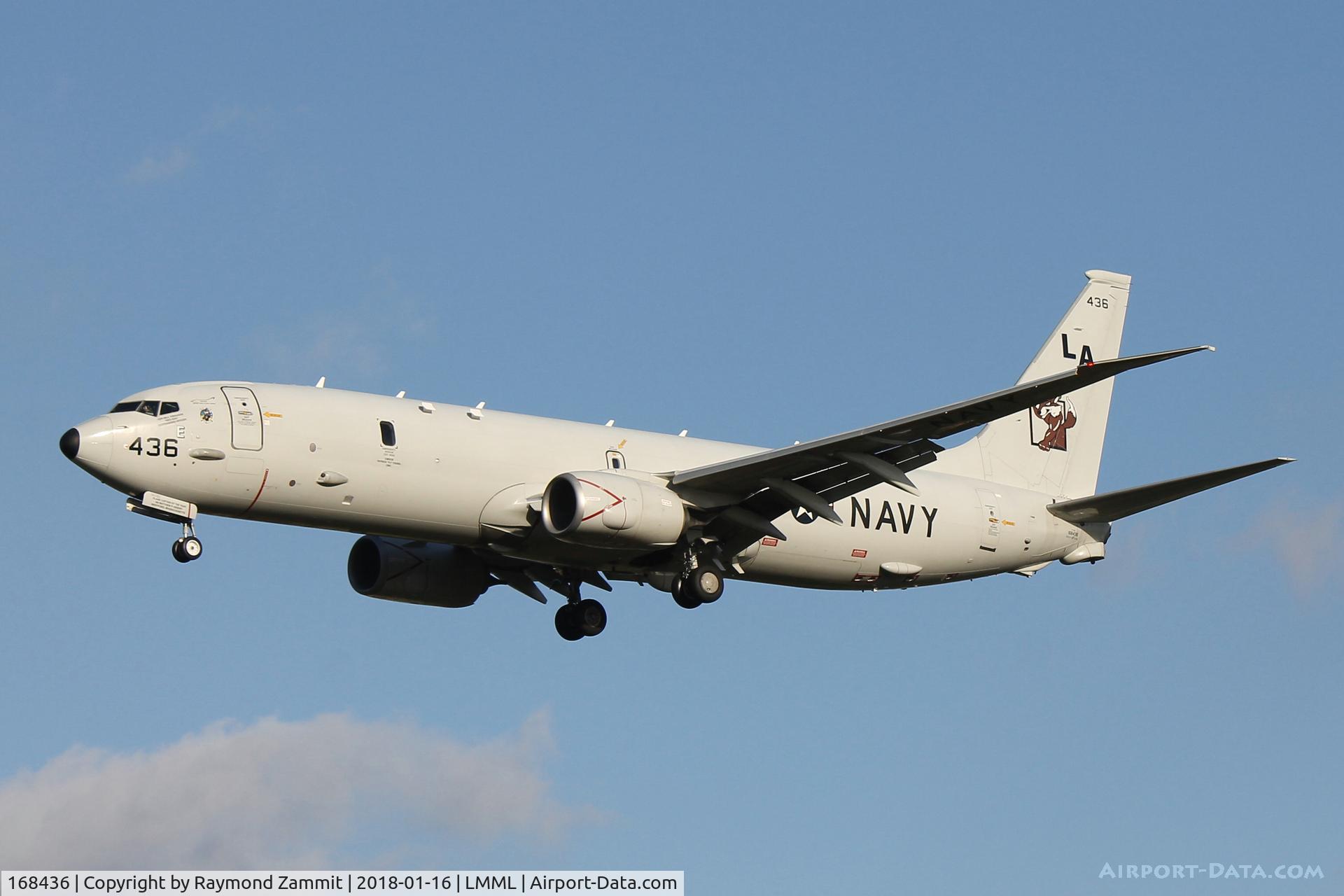 168436, 2012 Boeing P-8A Poseidon C/N 40816, Boeing P-8A Poseidon 168436/436/LA United States Navy