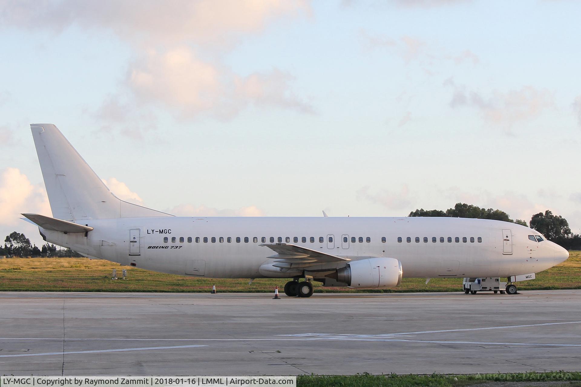 LY-MGC, 1991 Boeing 737-4Y0 C/N 24904, B737-400 LY-MGC Getjets